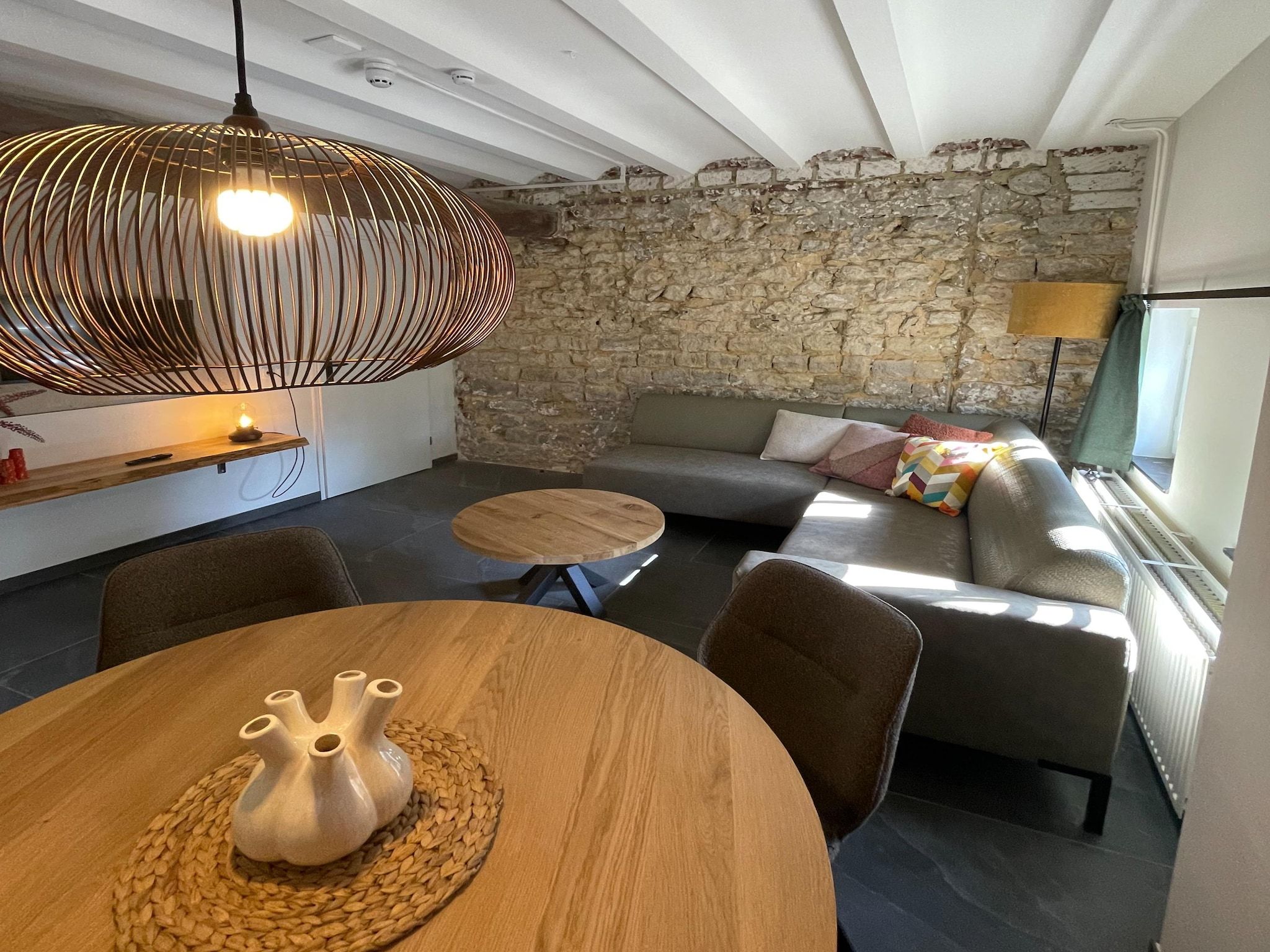 De woonkamer van Valleyview Cottages - NR17 in Voerendaal