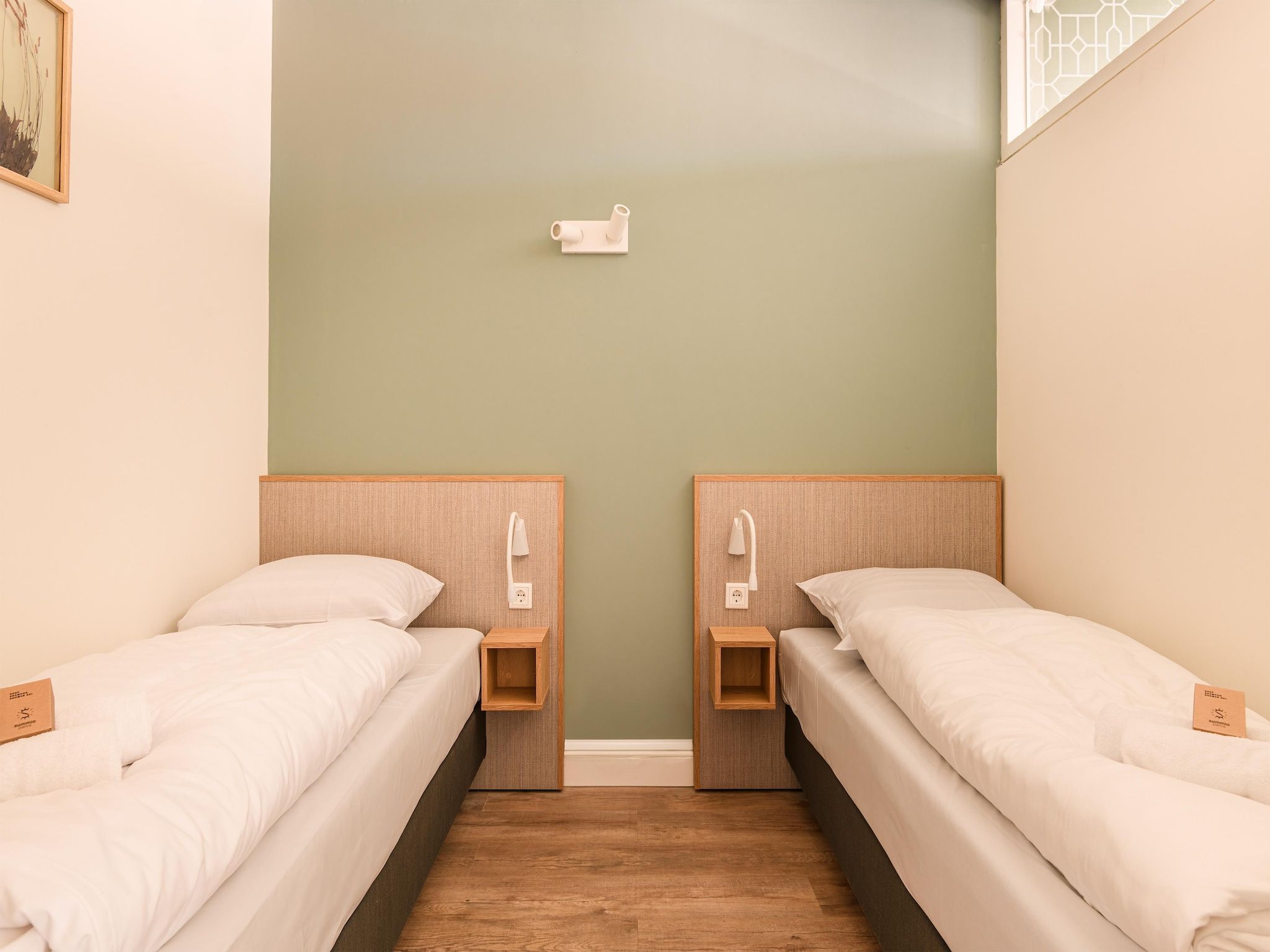 Een slaapkamer van Apartement Comfort 4BR in Bruinisse