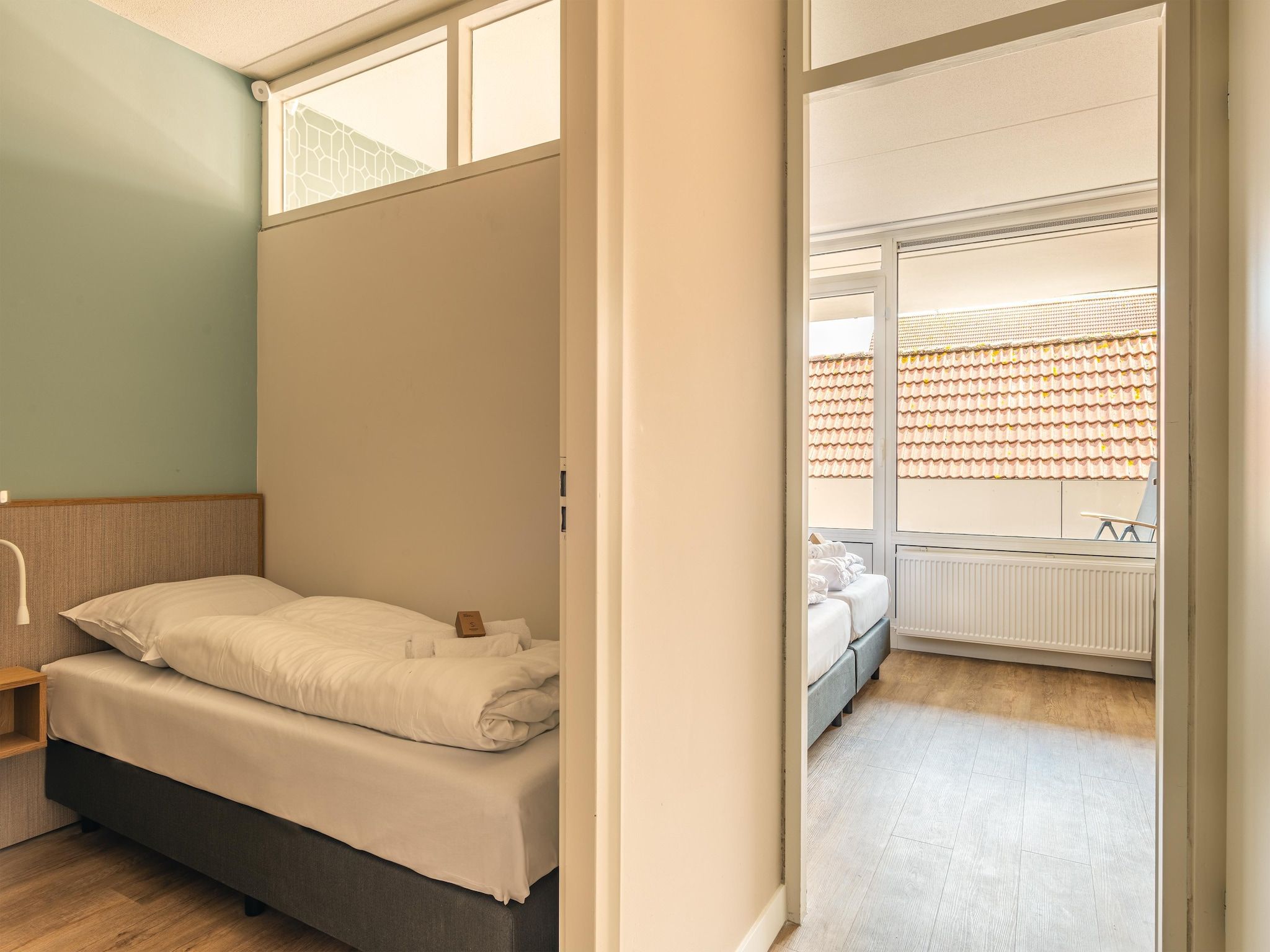 Een slaapkamer van Apartement Comfort 4BR in Bruinisse