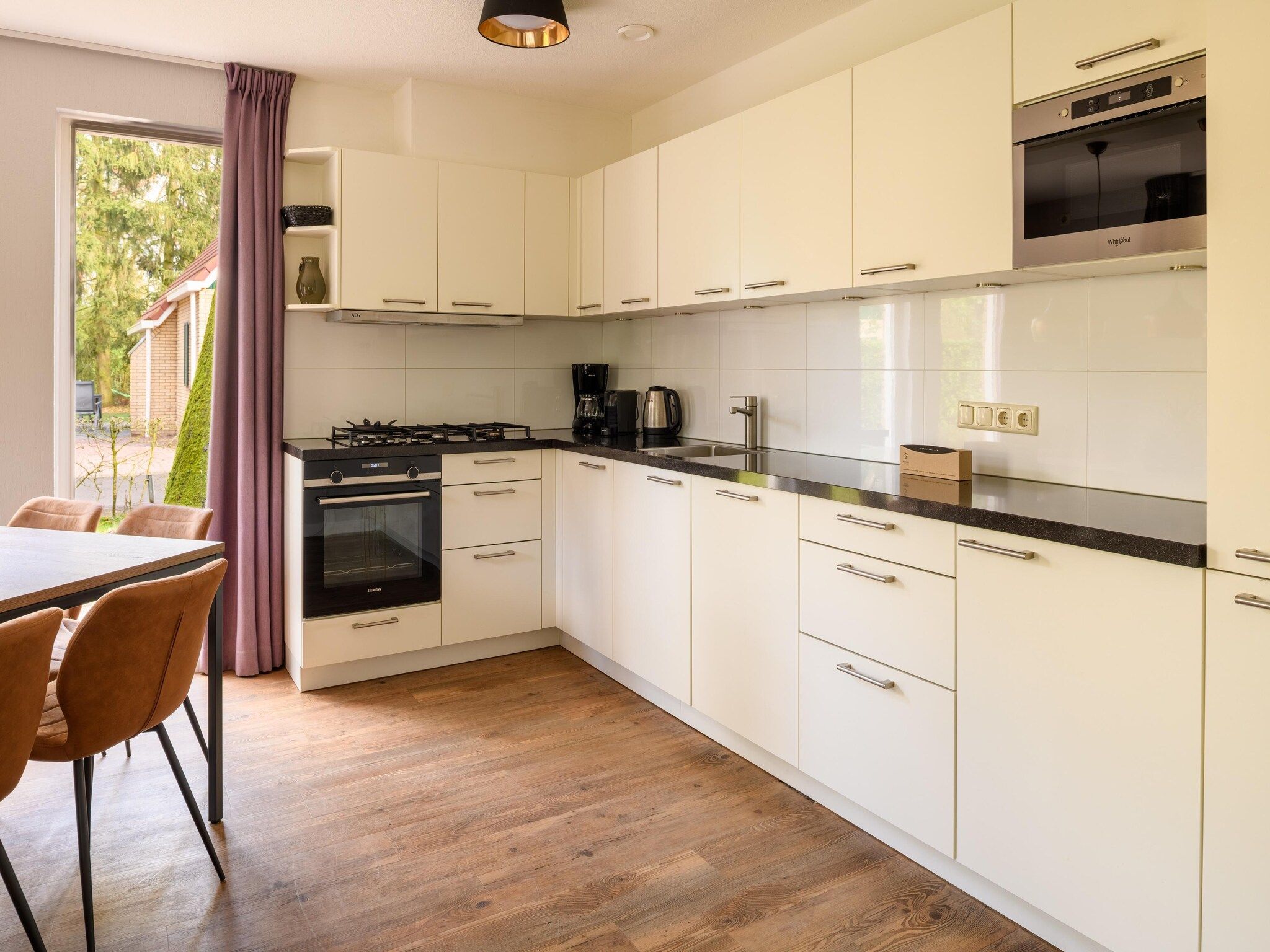 De keuken van Parc Duc de Brabant 16 in Diessen-Baarschot