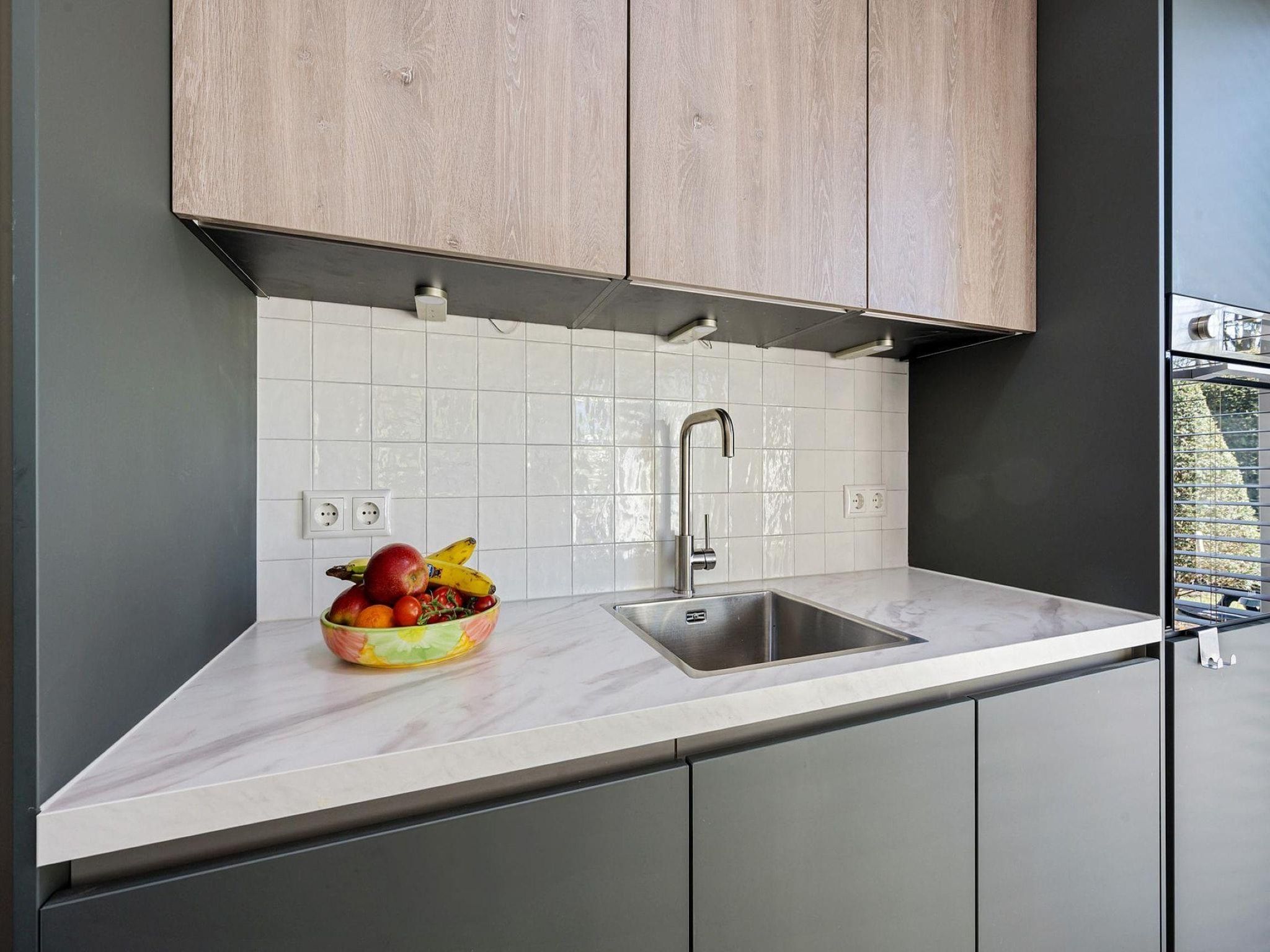 De keuken van Ermerzand Retreat in Erm