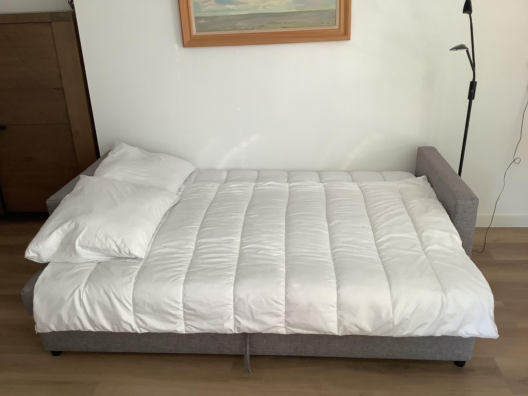 De woonkamer van Ermerzand Retreat in Erm