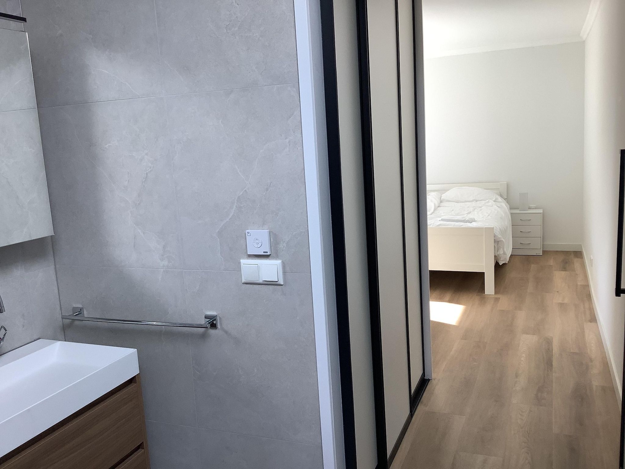 Een slaapkamer van Ermerzand Retreat in Erm