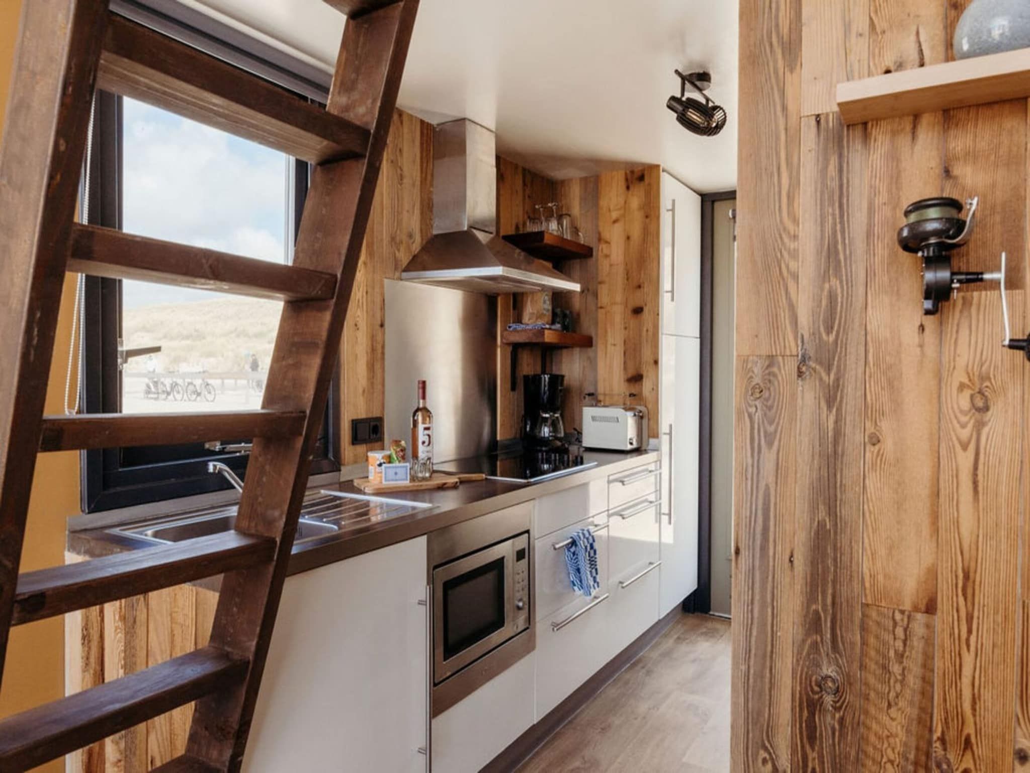 De keuken van Zeehut Petten in Petten