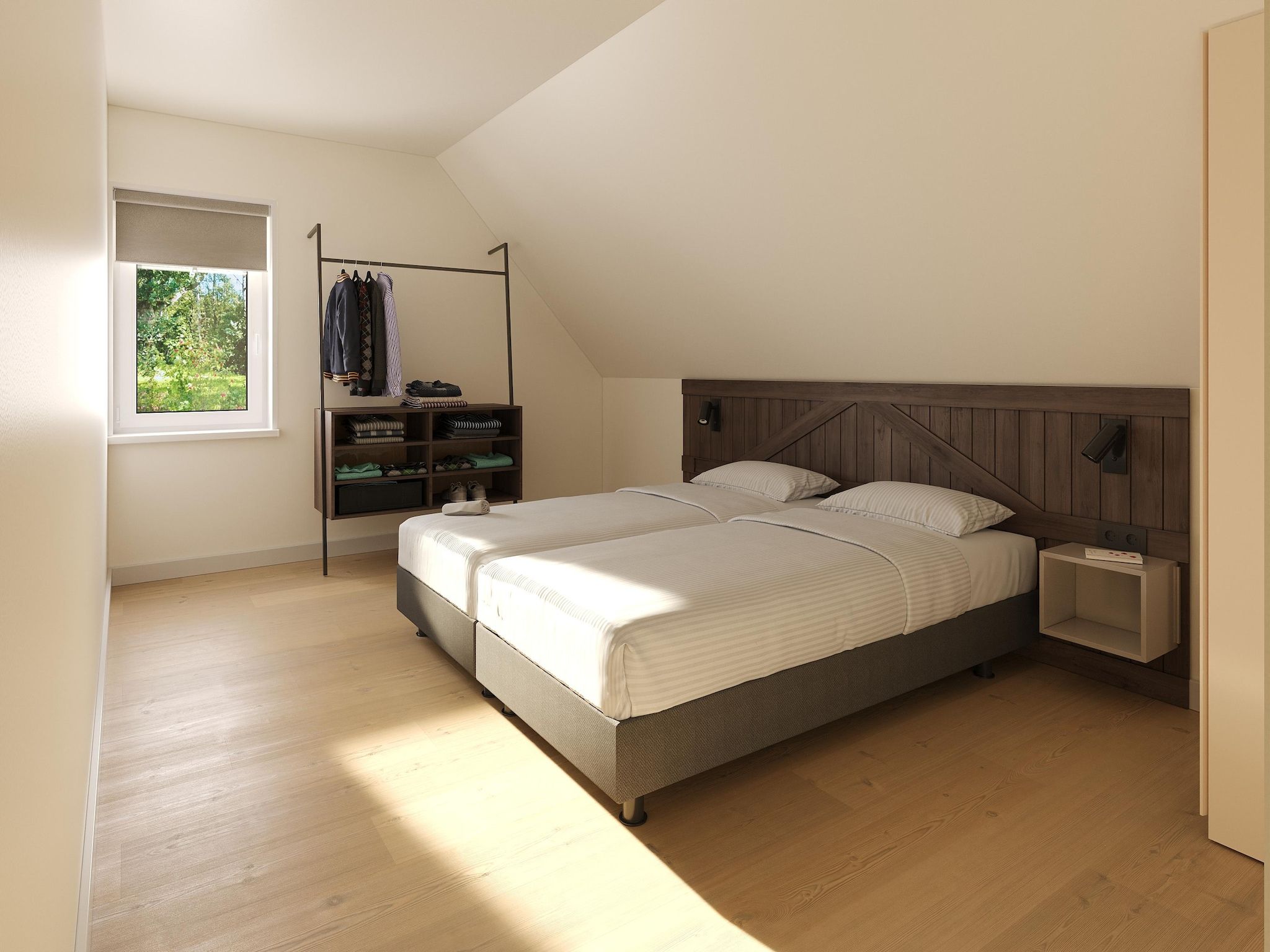 Een slaapkamer van De Elster Lifestyle in TA Gasselte