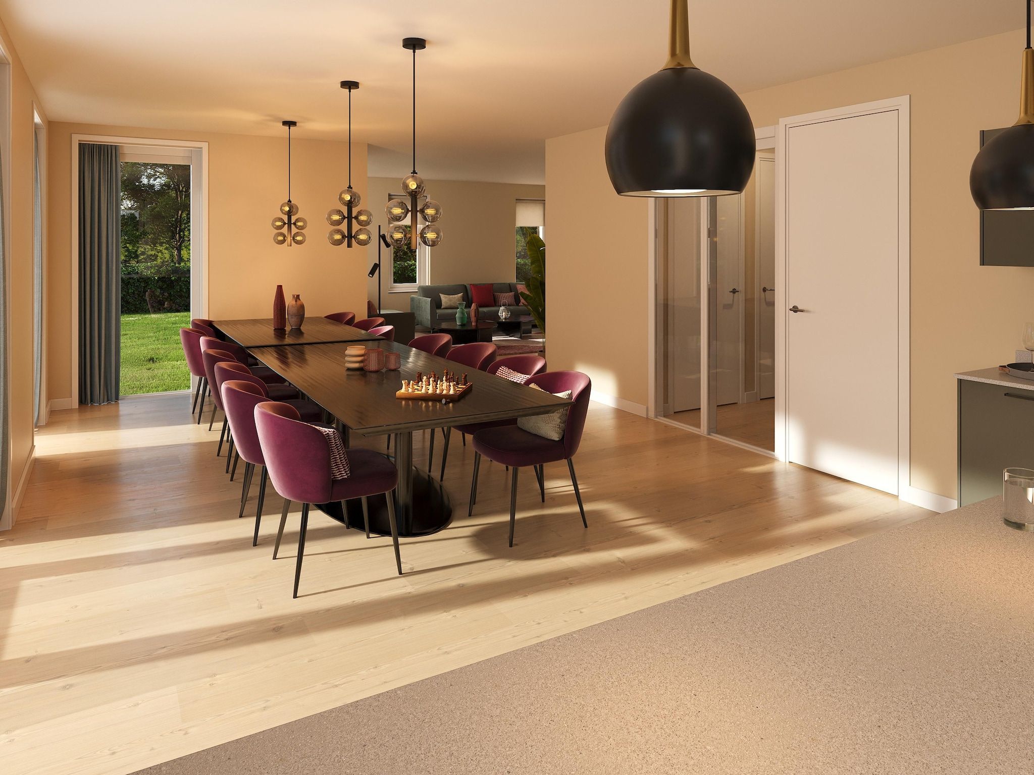 De eetkamer van Kleine Vliet in PS Opperdoes