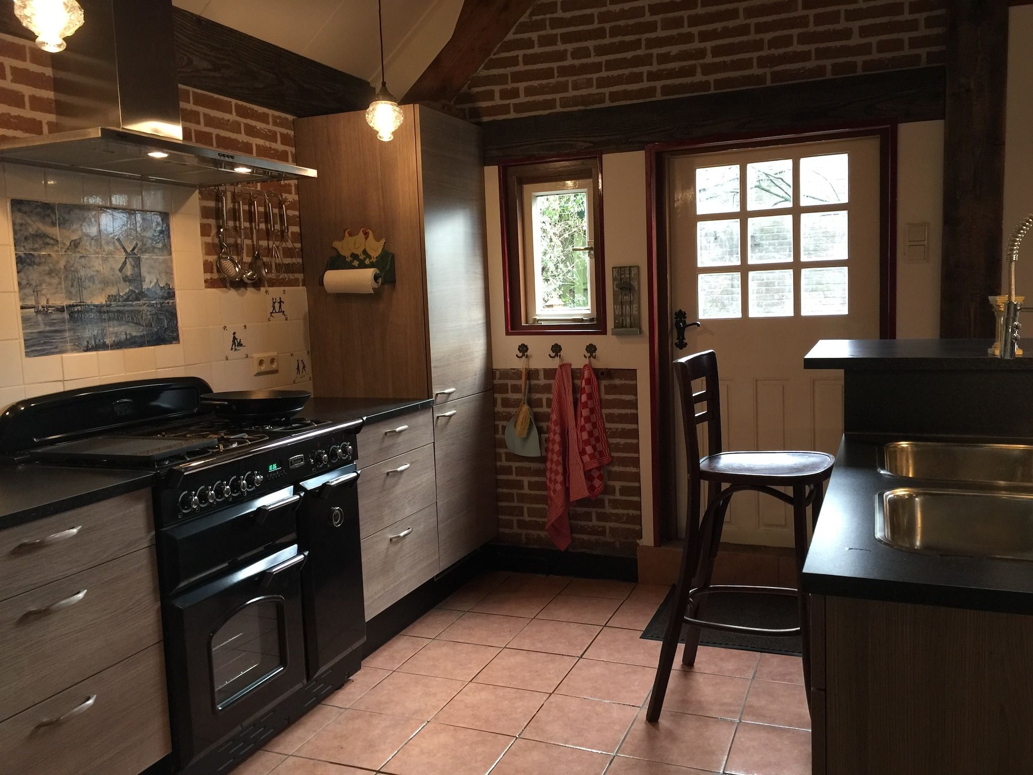 De keuken van De Herberg in Bergen op Zoom