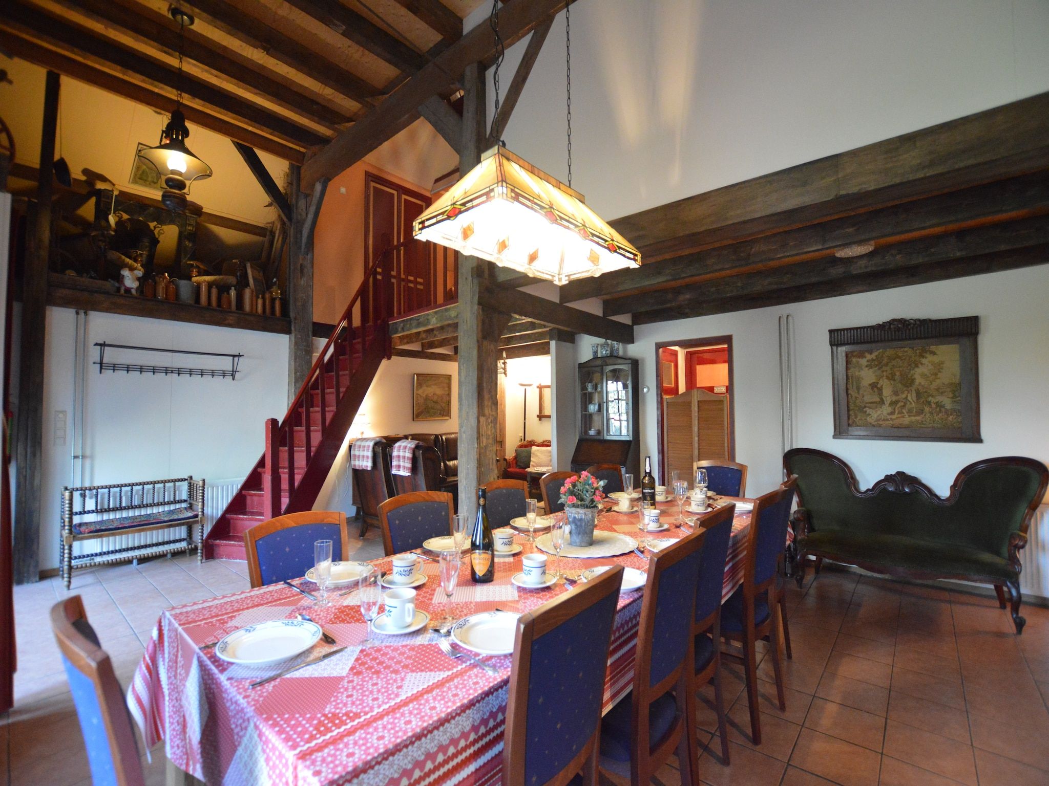 De eetkamer van De Herberg in Bergen op Zoom