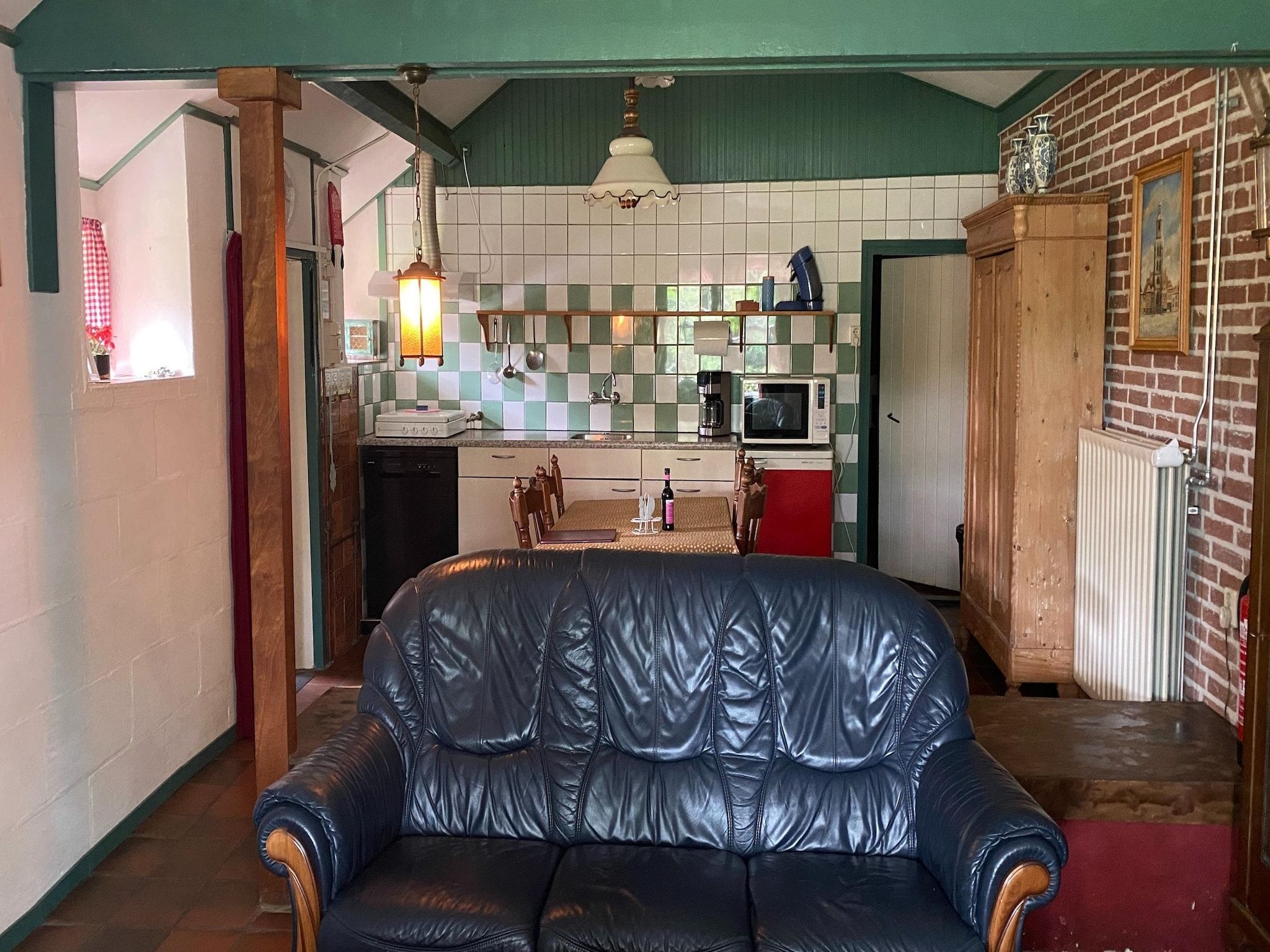 De woonkamer van De Hofstede in Bergen op Zoom