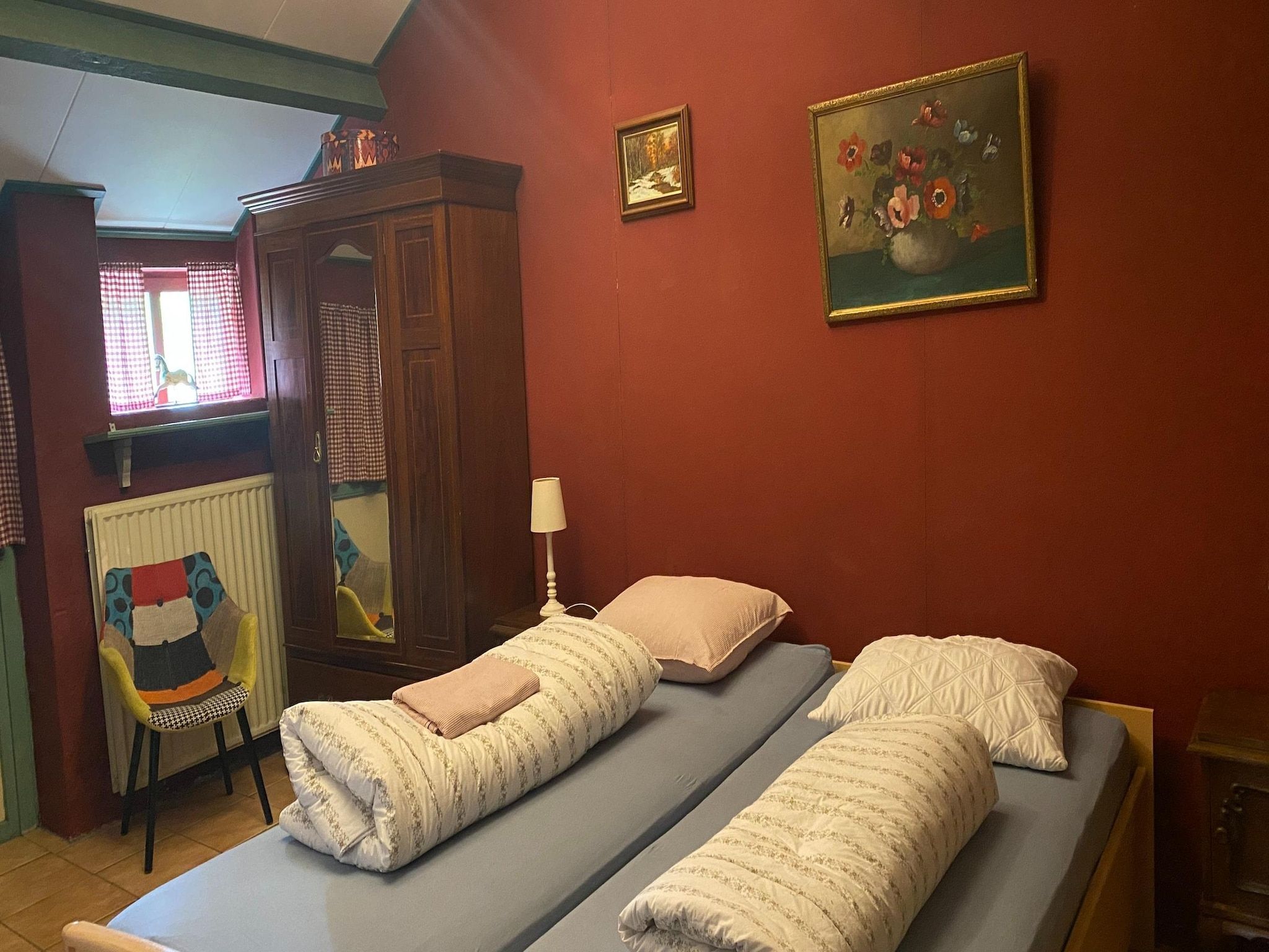 Een slaapkamer van De Hofstede in Bergen op Zoom