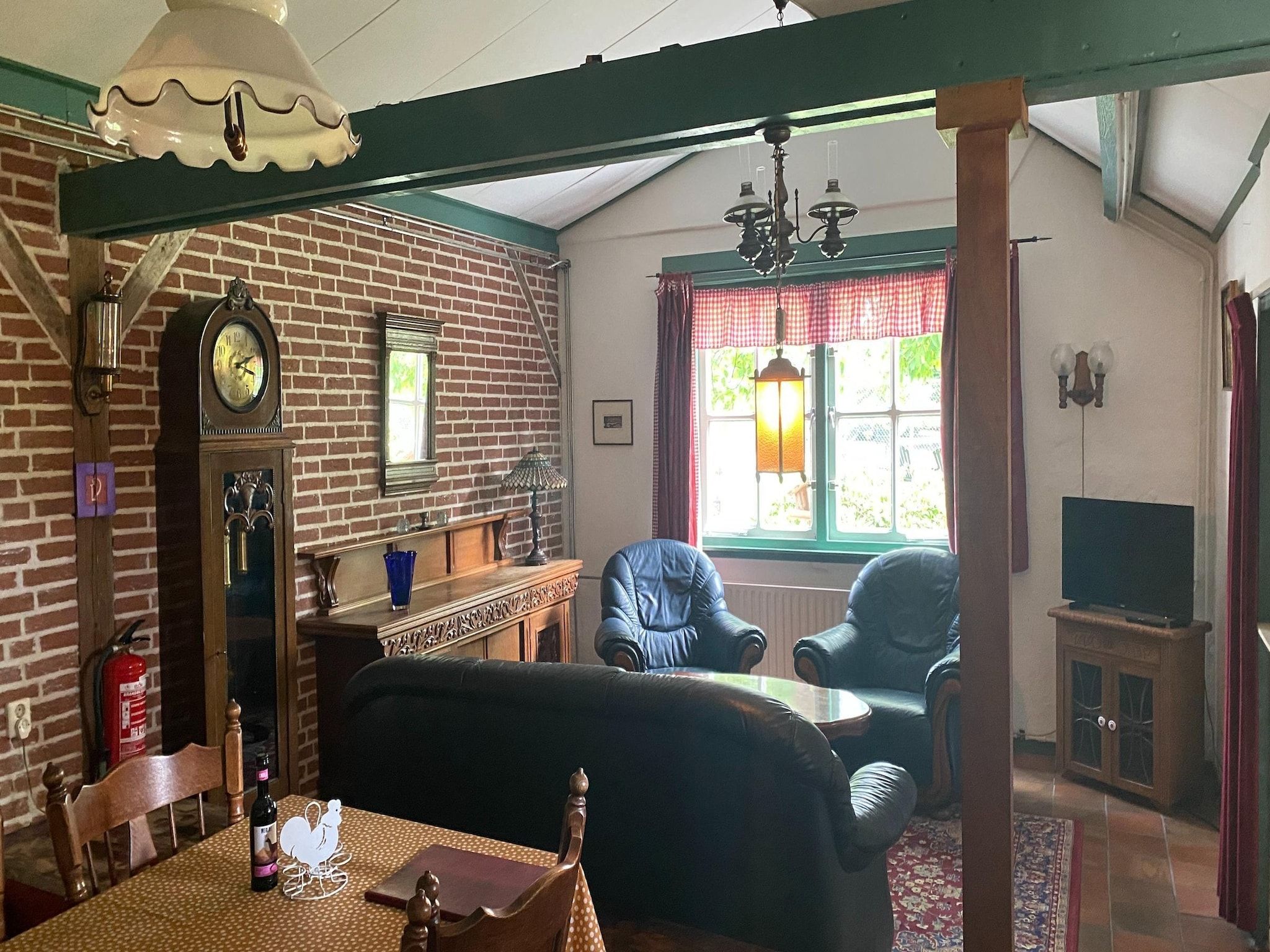 De woonkamer van De Hofstede in Bergen op Zoom