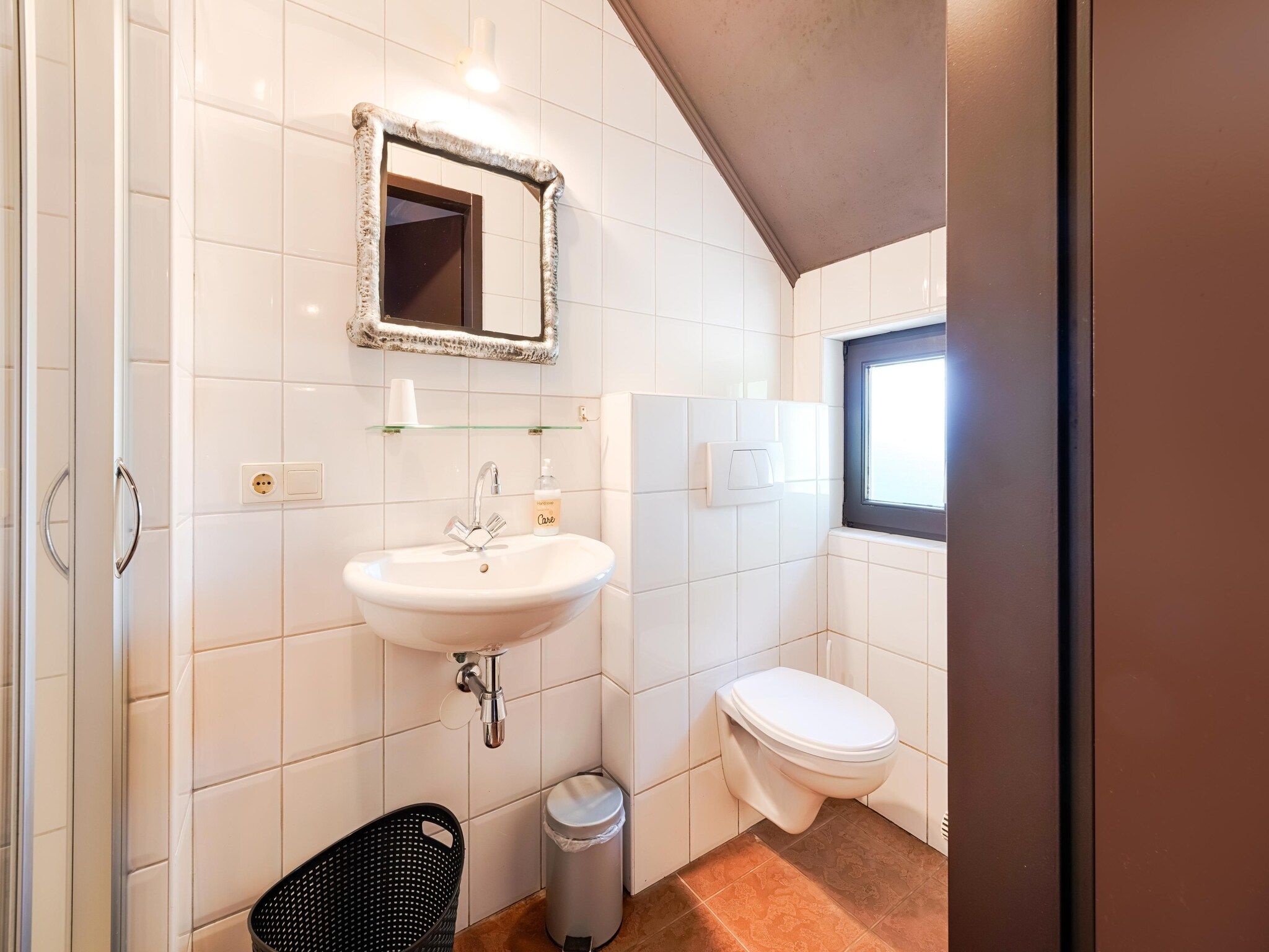 De badkamer van 't Woold in Asten