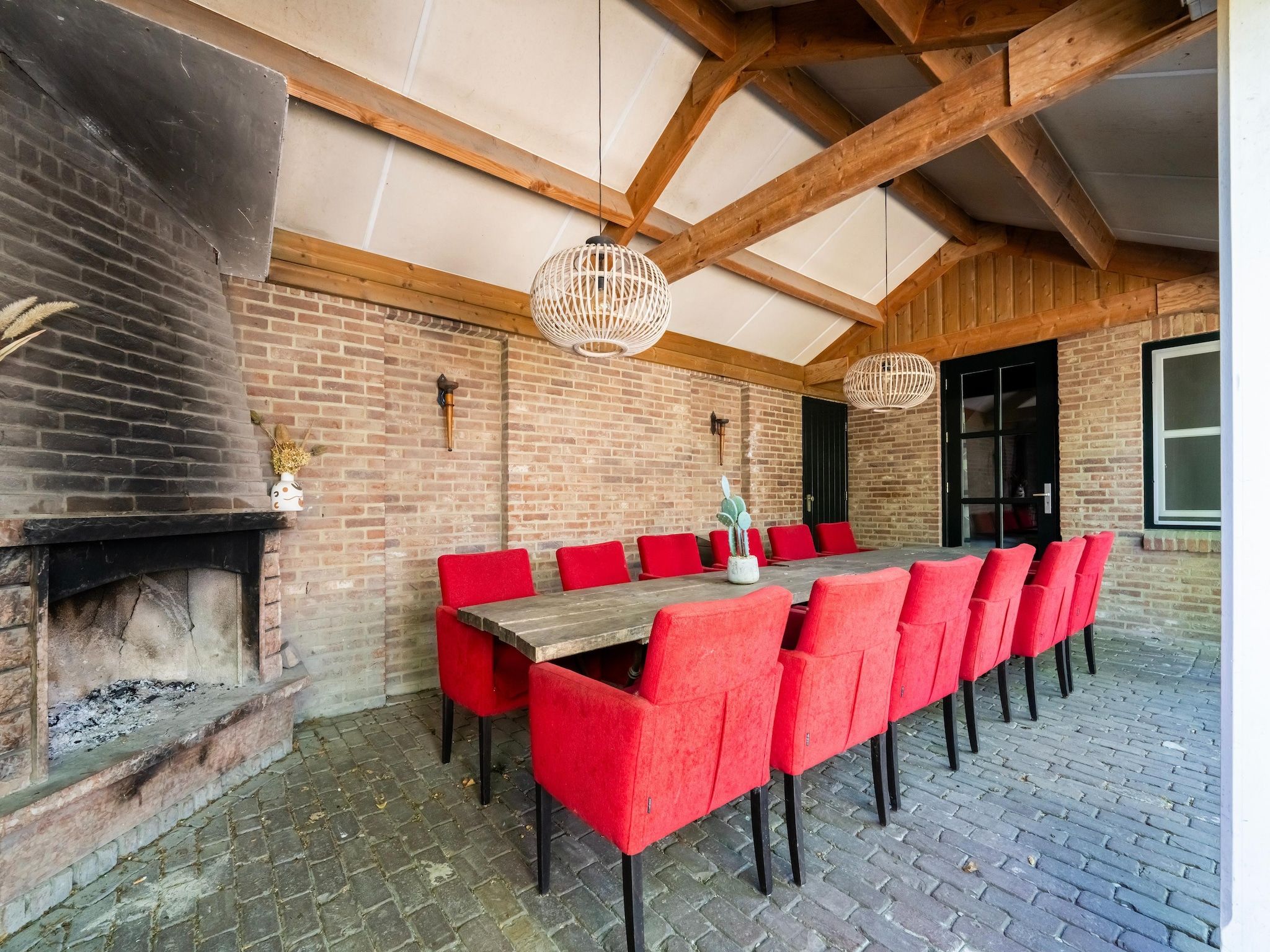 Het terras van 't Woold in Asten