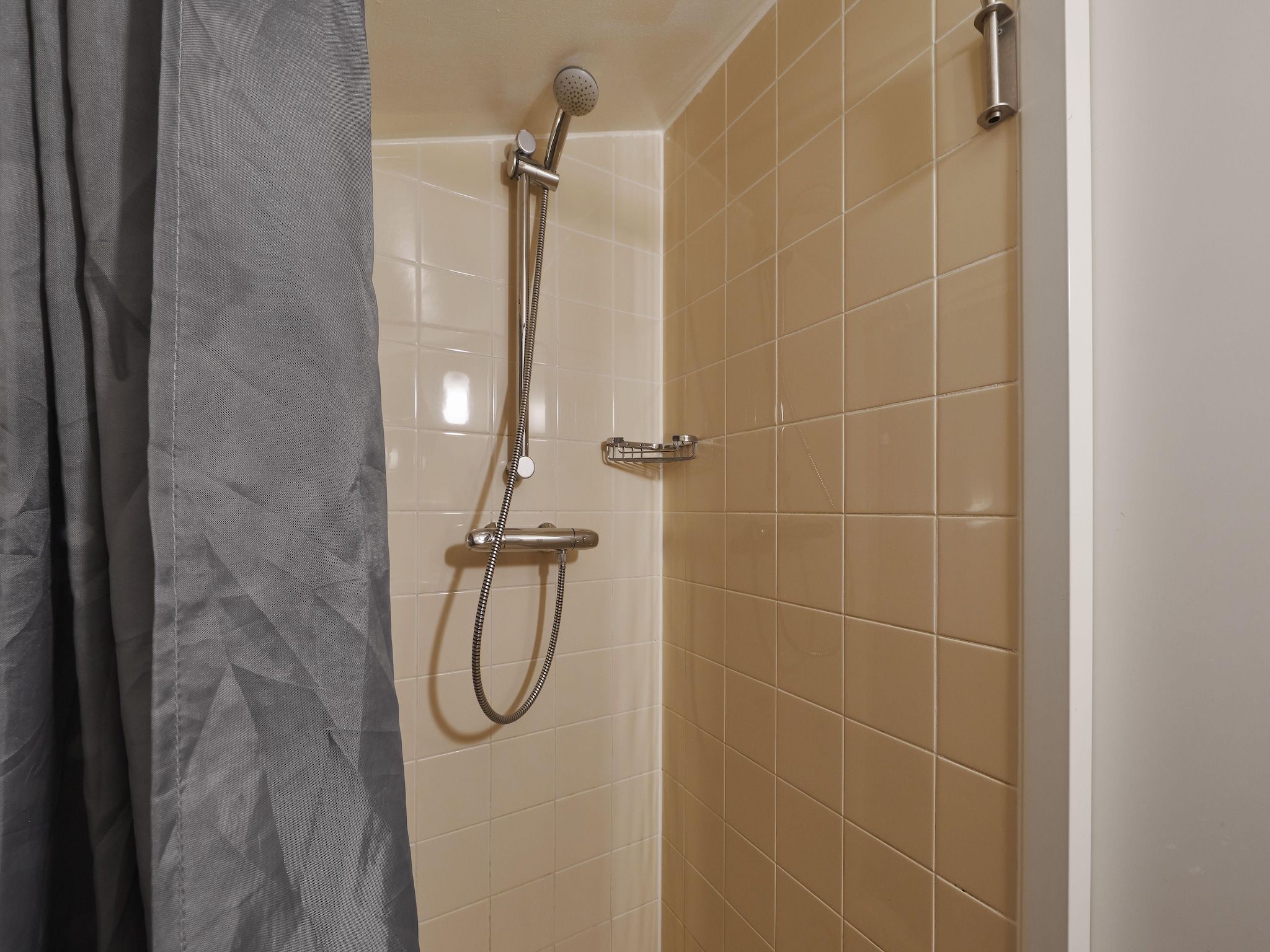 De badkamer van Vakantiepark Kijkduin 6 in Den Haag