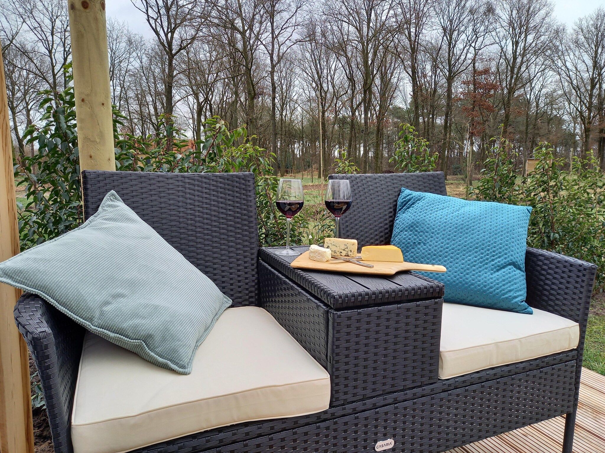 Het terras van De Kievit in Oirschot