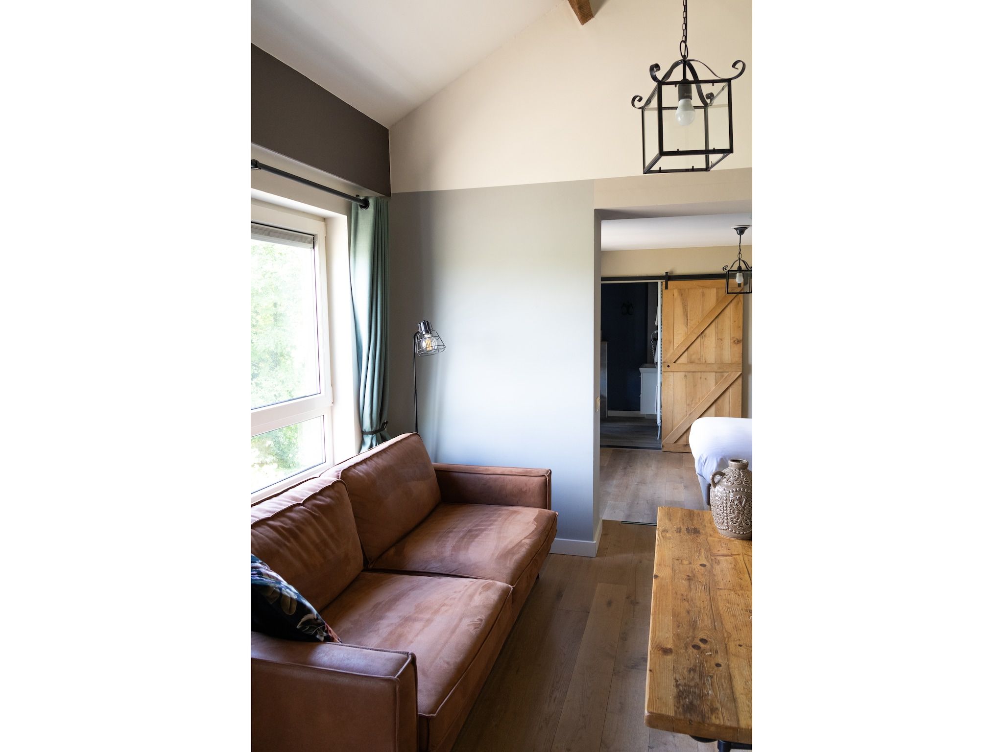 De woonkamer van Luxe appartement Nous - Begane grond in Valkenburg
