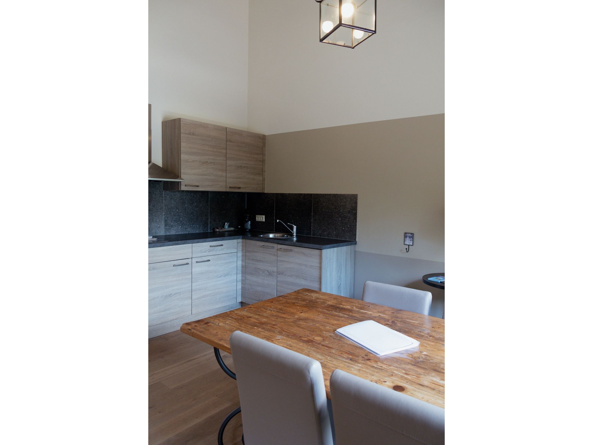 De keuken van Luxe appartement Nous - Begane grond in Valkenburg