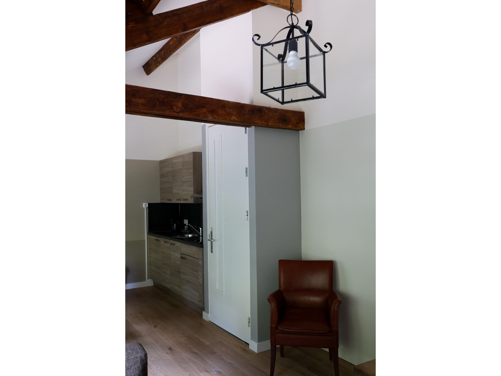 De keuken van Luxe appartement Nous - Begane grond in Valkenburg
