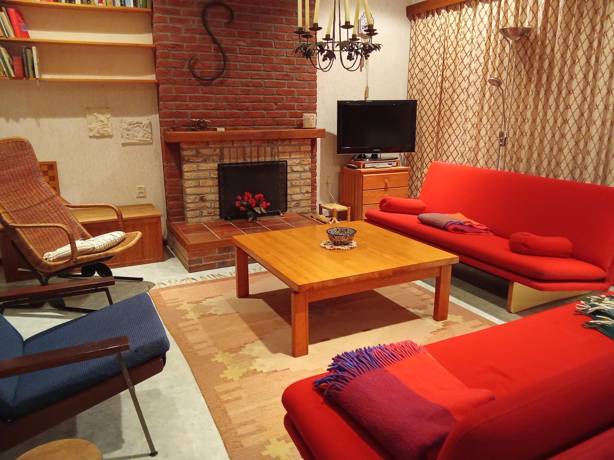 De woonkamer van Banjaard - Schulte in Kamperland