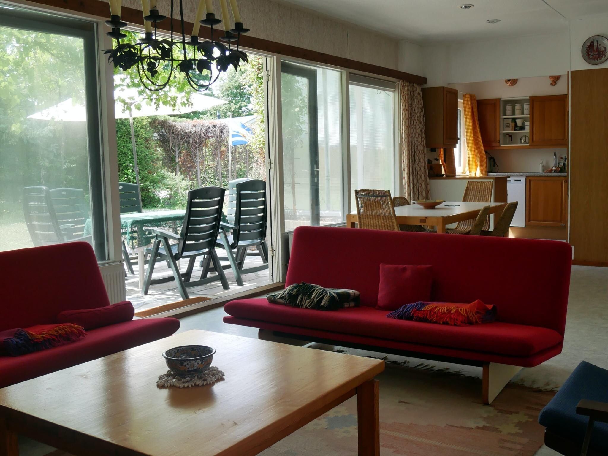 De woonkamer van Banjaard - Schulte in Kamperland