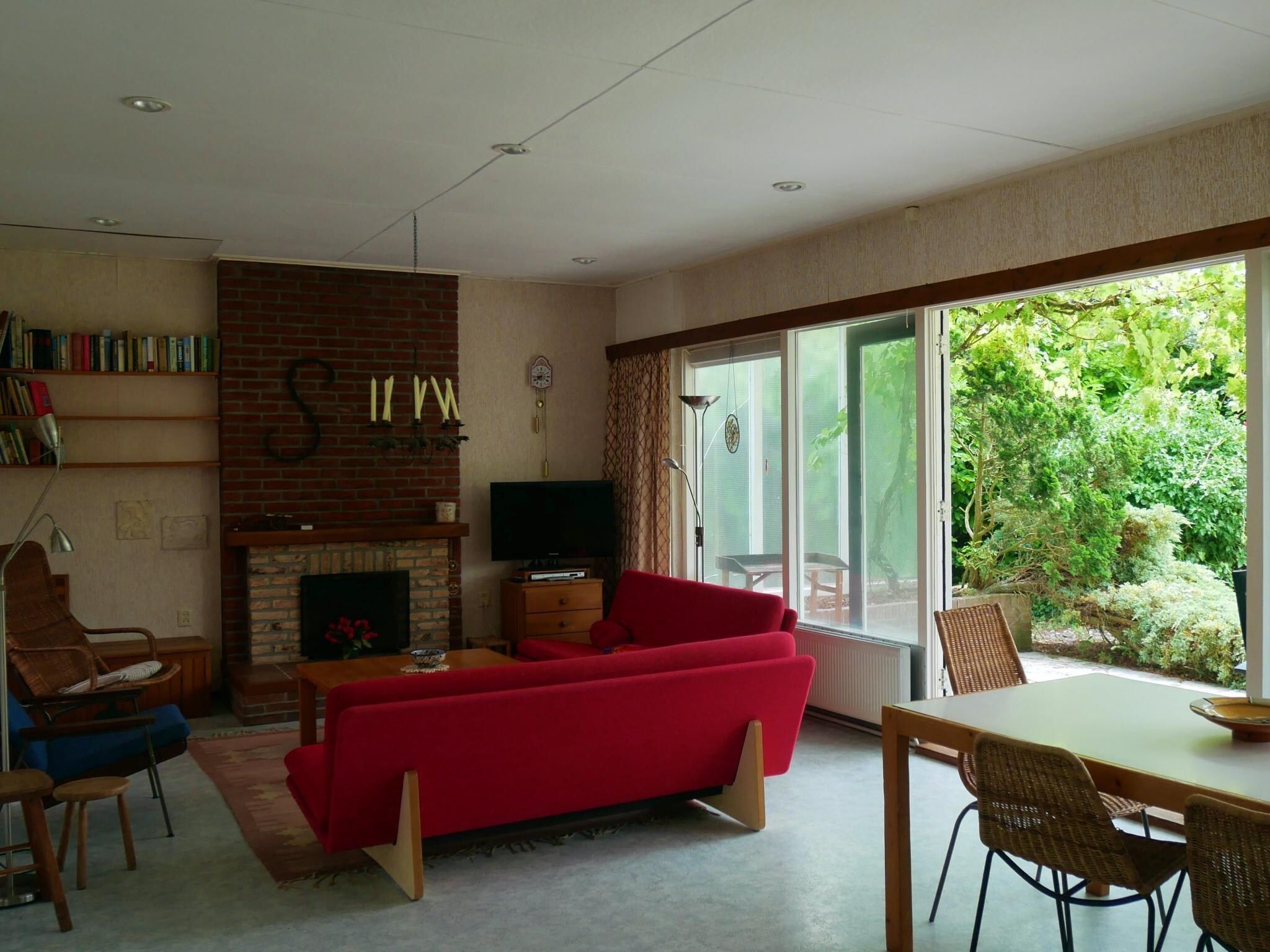 De woonkamer van Banjaard - Schulte in Kamperland