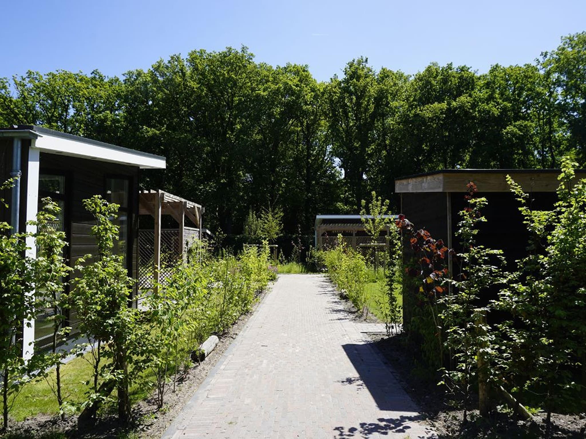 De buitenkant van Op'e Pleats in Sint Nicolaasga