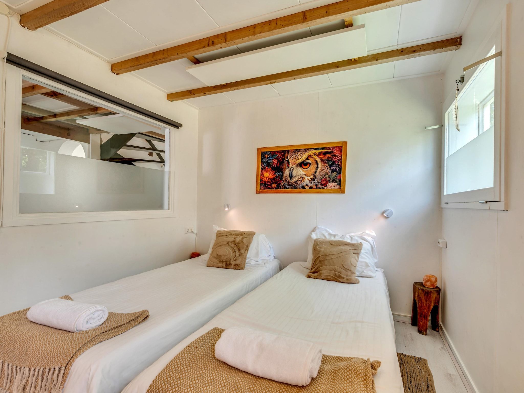 Een slaapkamer van Klein Blankenstein in Doorn