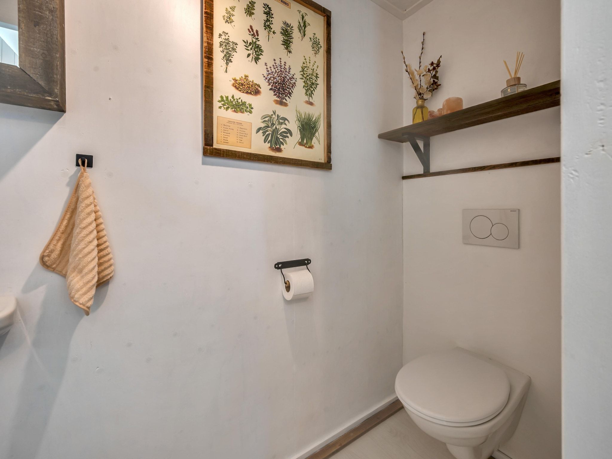 De badkamer van Klein Blankenstein in Doorn