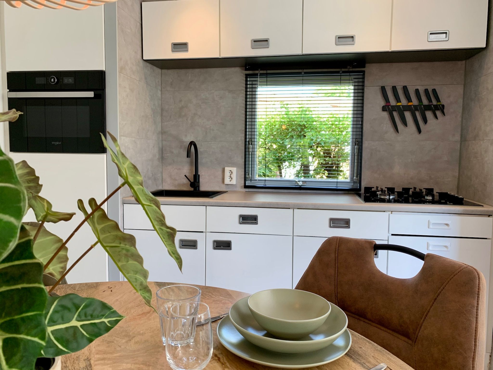 De keuken van Campanula 211 in Sint Maartenszee