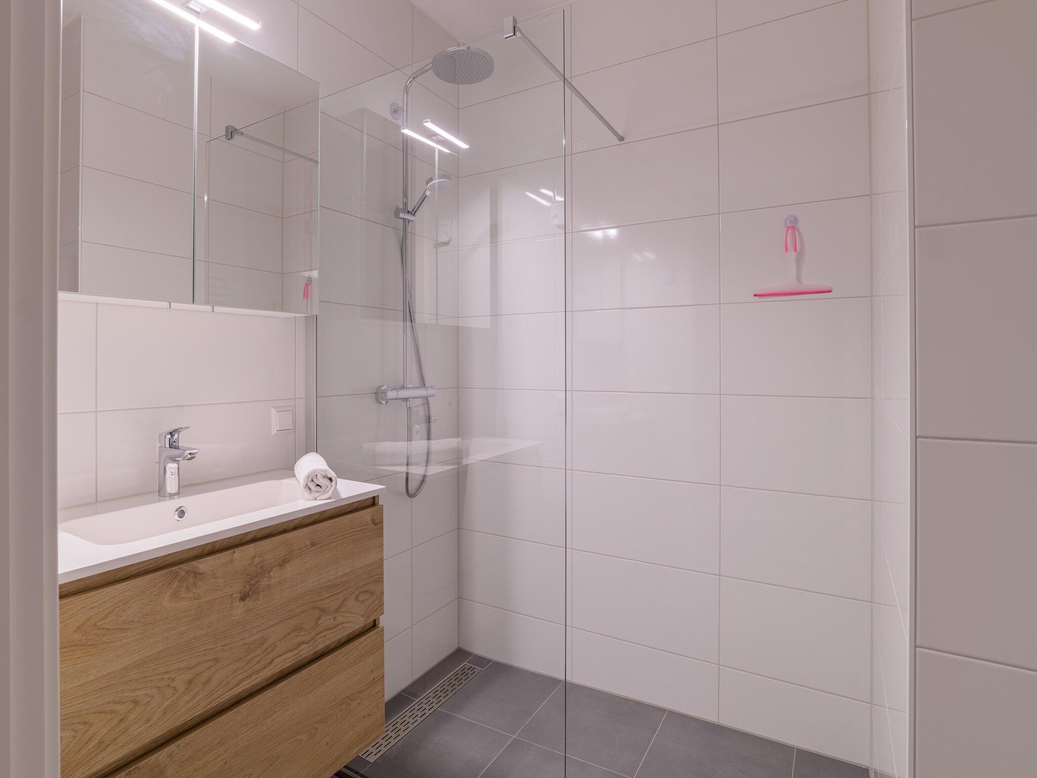 De badkamer van Breskens Apartments & Penthouses 17 in Breskens