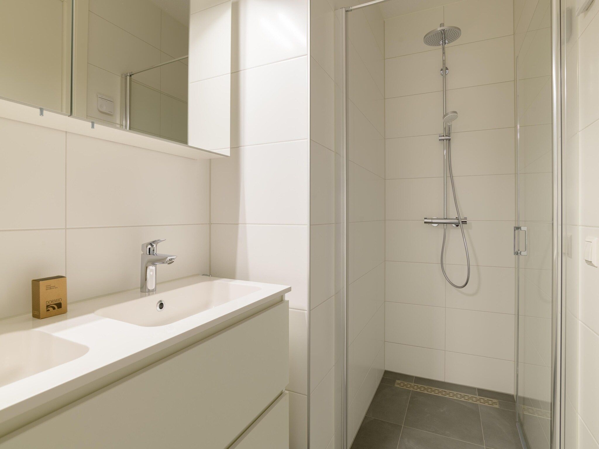 De badkamer van Breskens Apartments & Penthouses 17 in Breskens