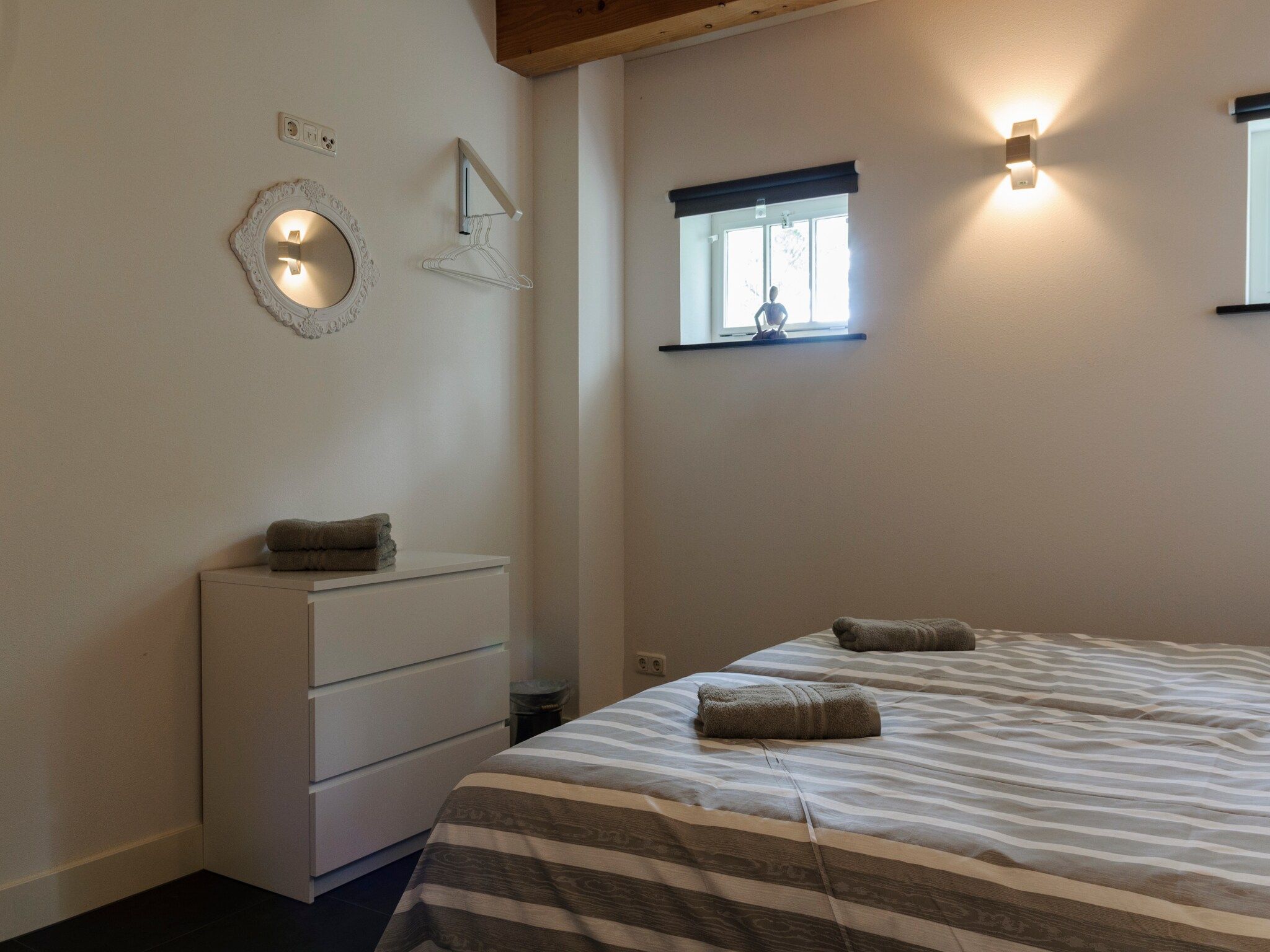 Een slaapkamer van Groepsaccomodatie - Balkenhoeve in Schagen