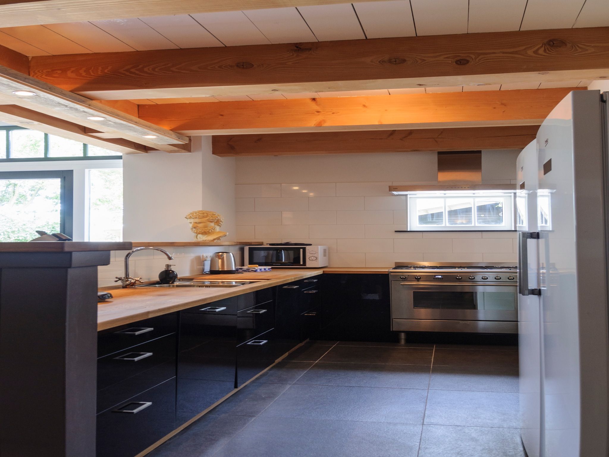 De keuken van Groepsaccomodatie - Balkenhoeve in Schagen