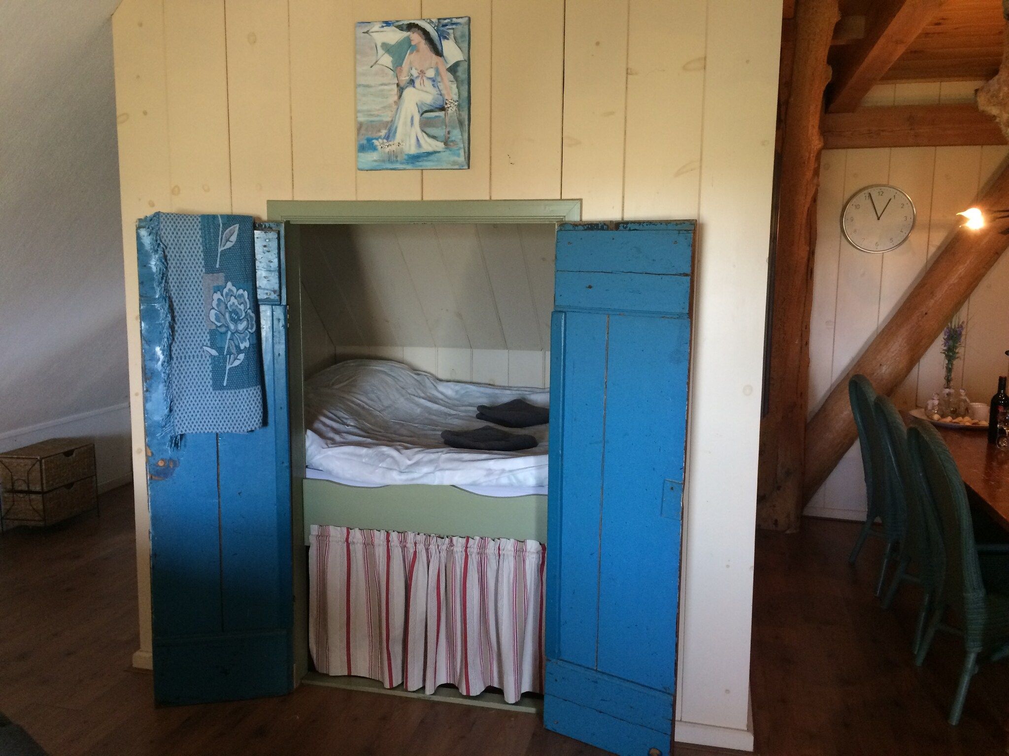 Een slaapkamer van Appartement Boerderij in Schagen