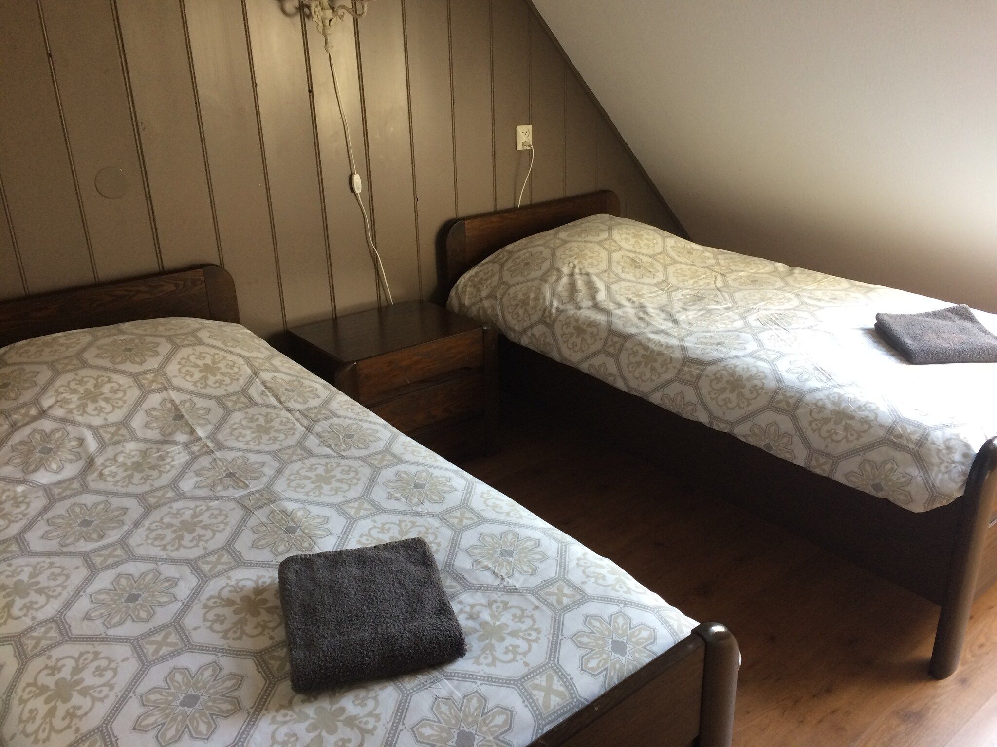 Een slaapkamer van Appartement Boerderij in Schagen