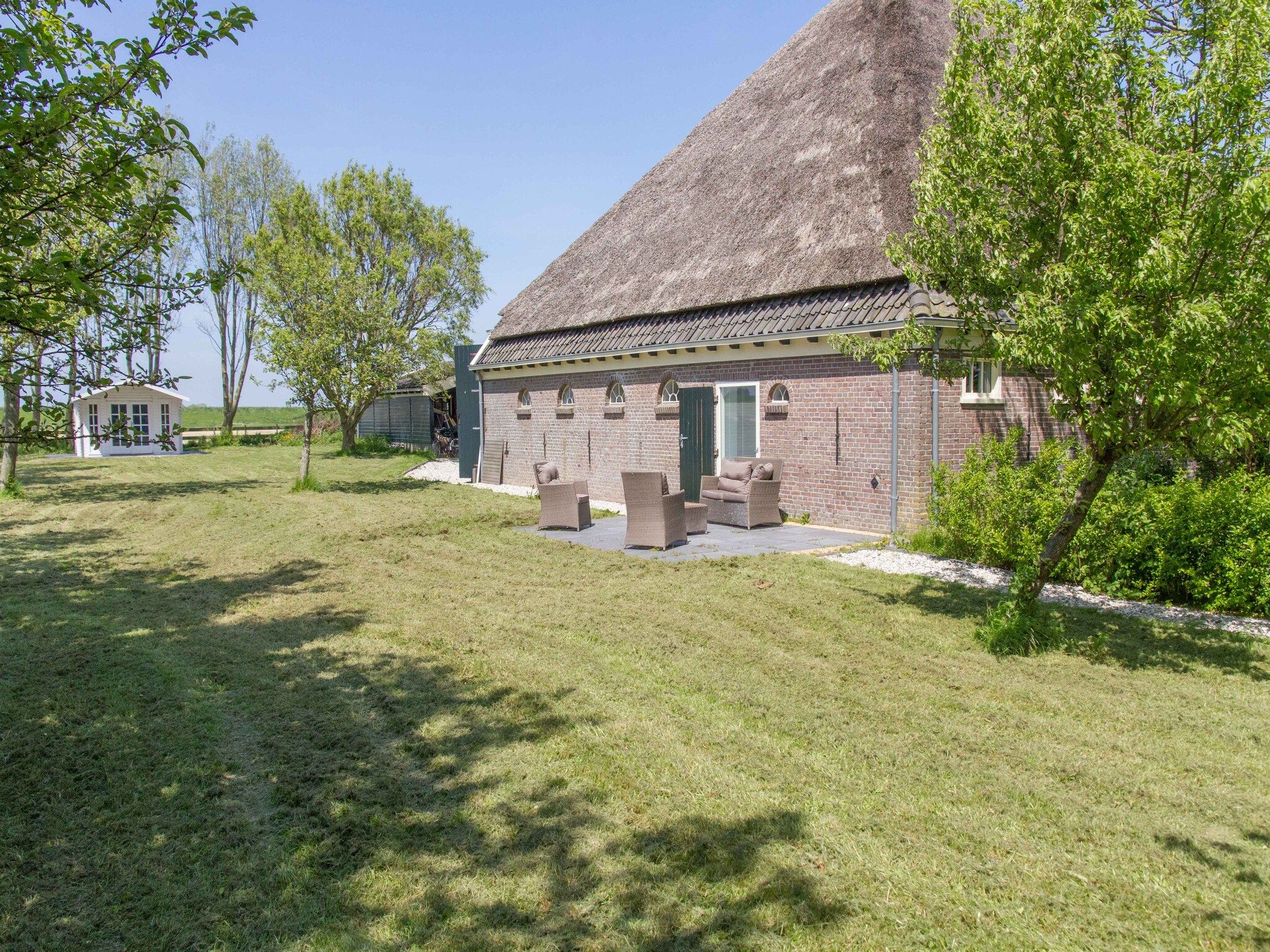 De buitenkant van Appartement Boerderij in Schagen