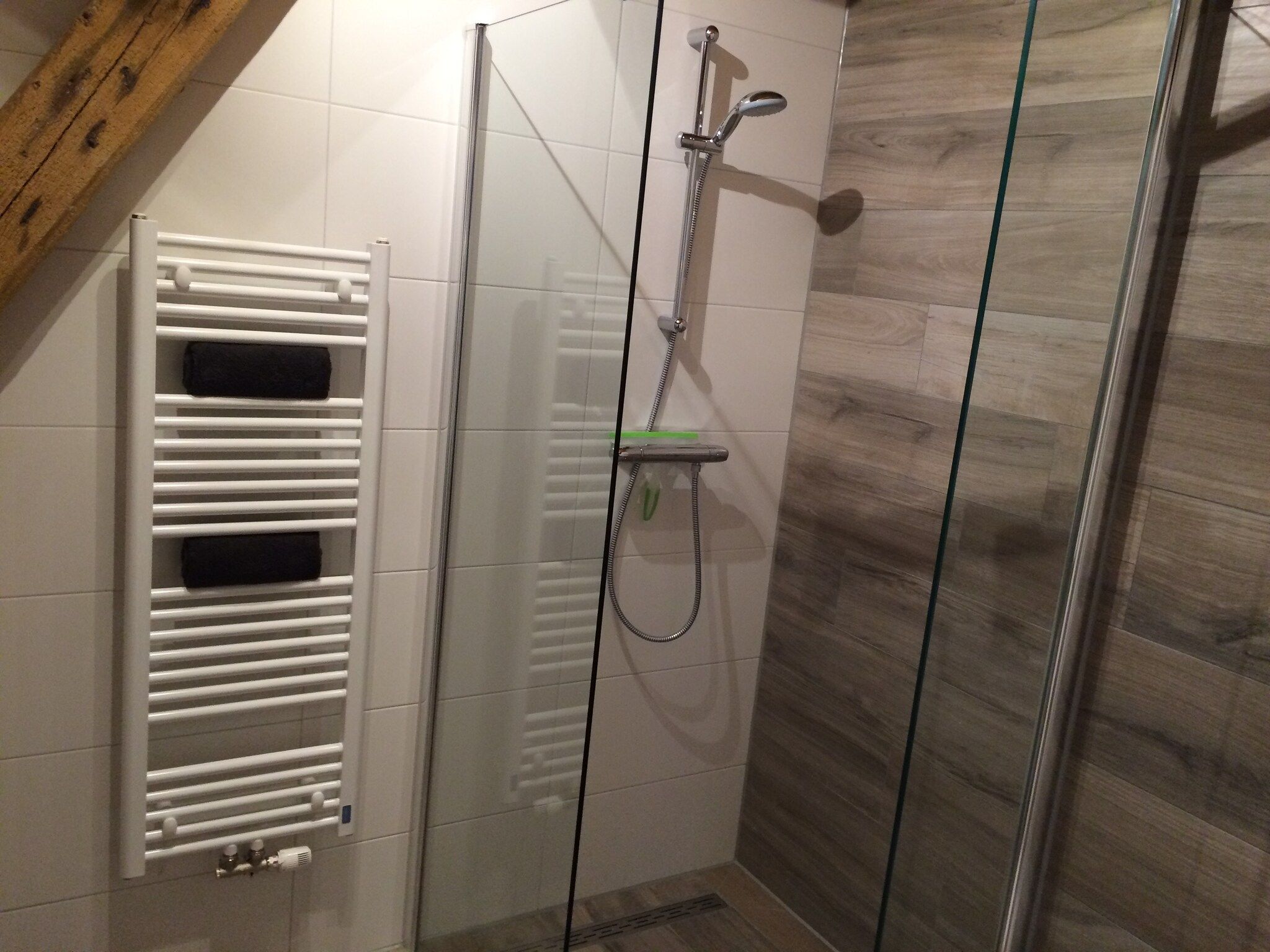 De badkamer van Appartement Nostalgisch in Schagen