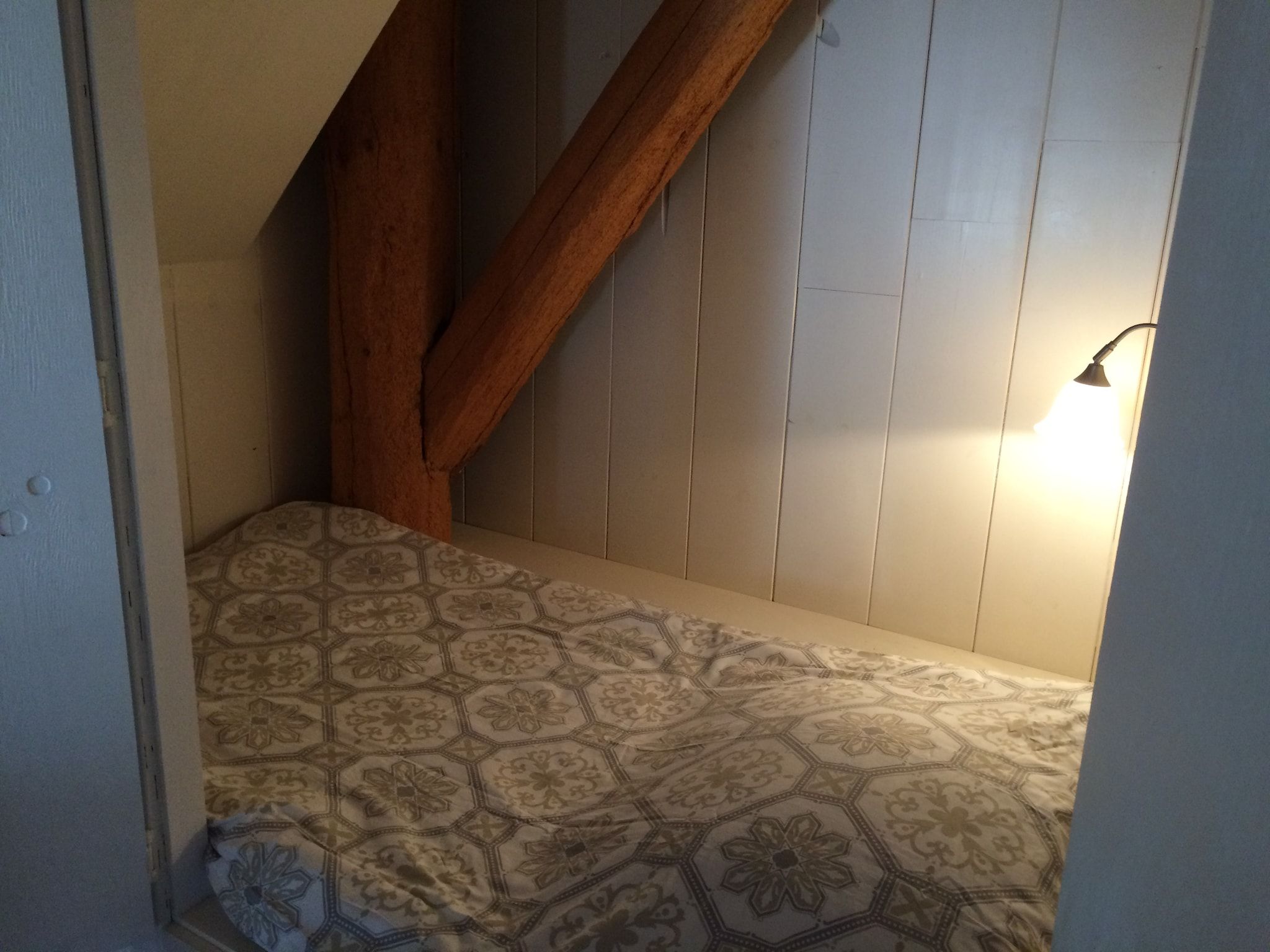 Een slaapkamer van Appartement Nostalgisch in Schagen