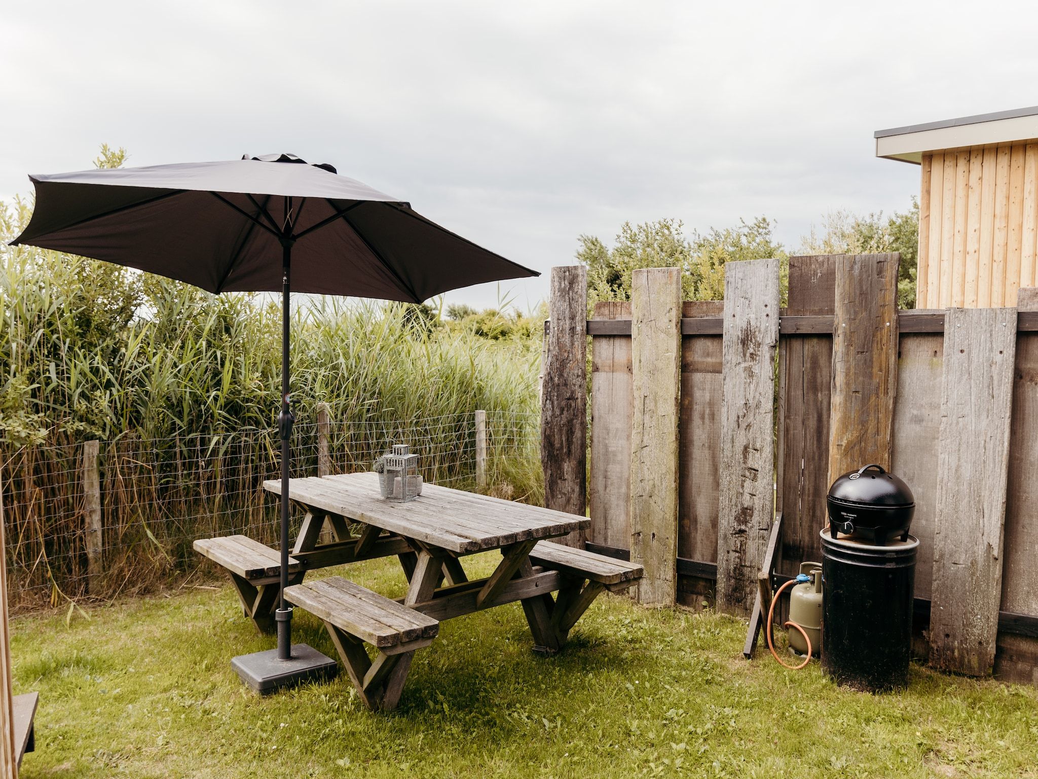 Het terras van Solglimt 4 Pers. in Callantsoog