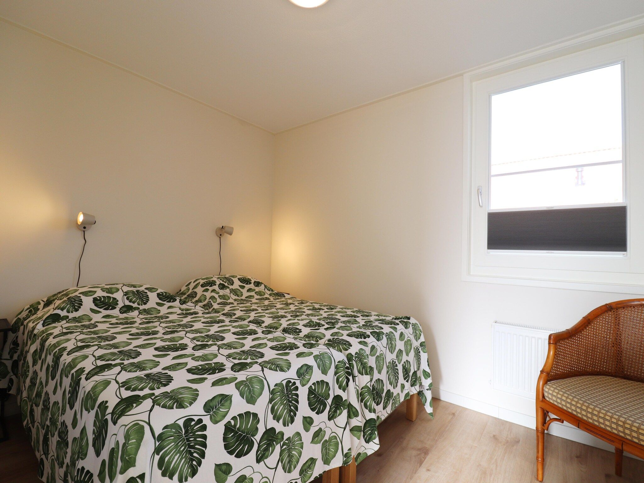 Een slaapkamer van Chaletwoning in Sint Nicolaasga