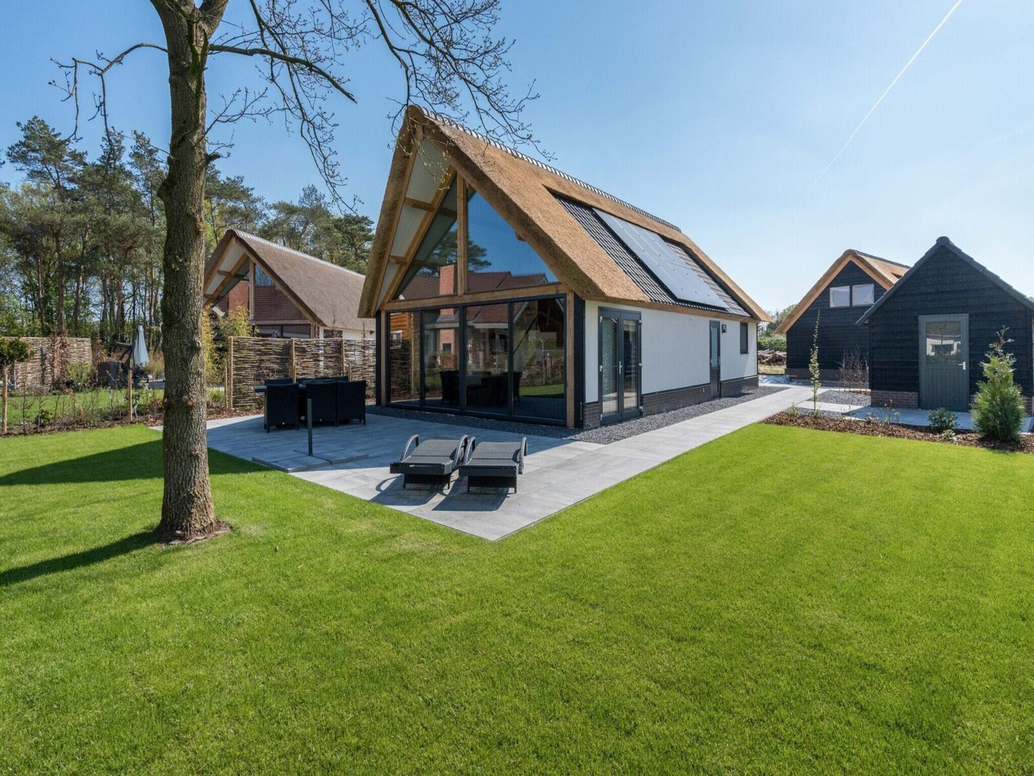 De buitenkant van Farm Lodge 670 in Baarle-nassau