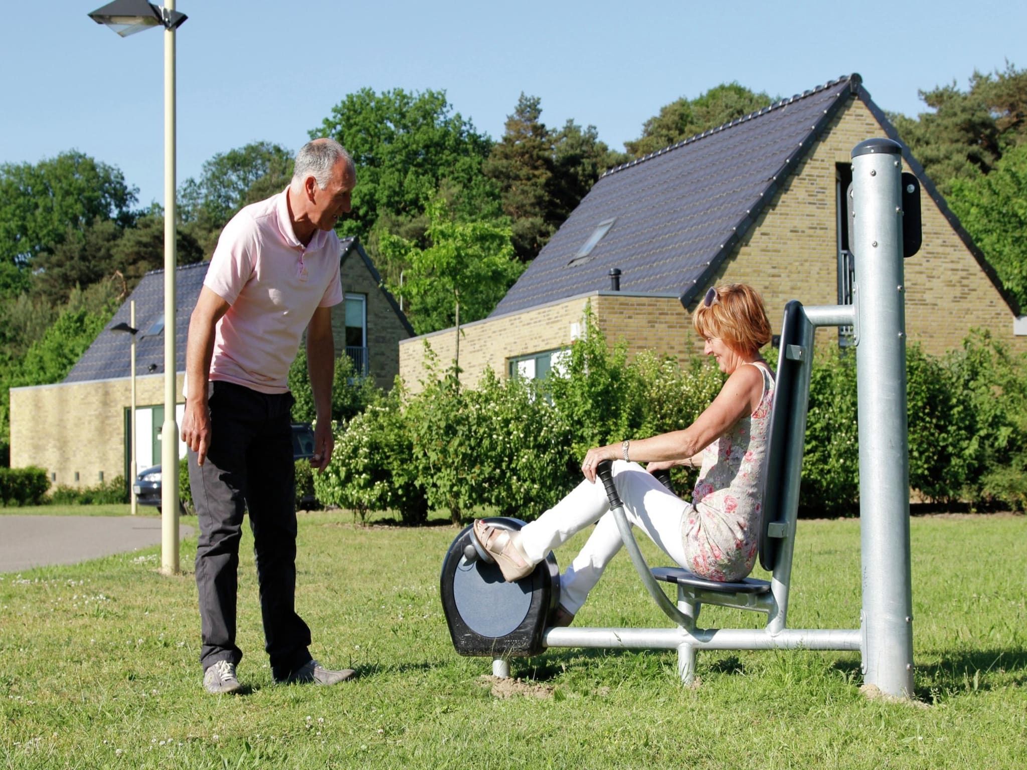 Parkfaciliteiten bij Boswoning in Heel