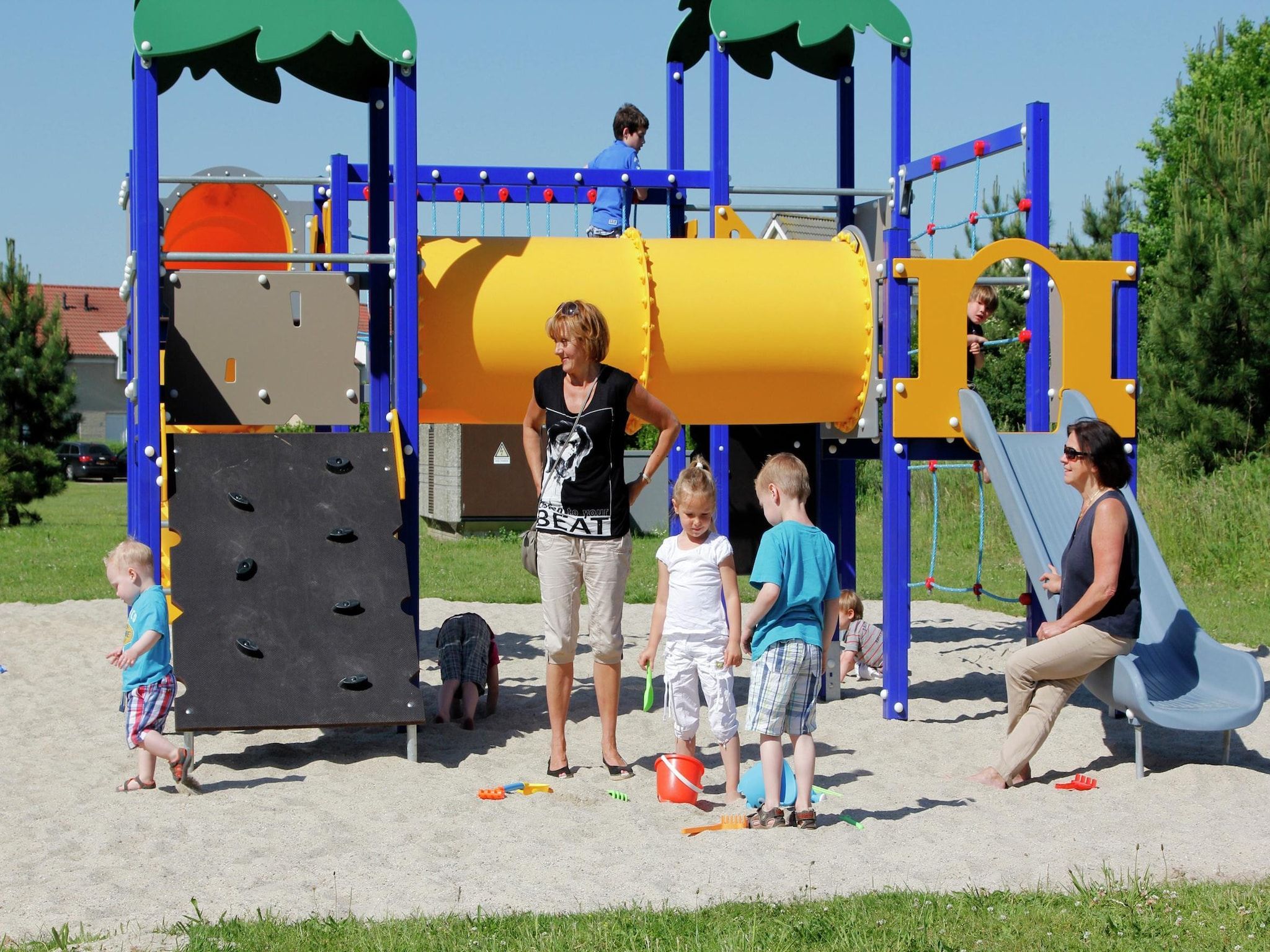 Parkfaciliteiten bij Boswoning in Heel