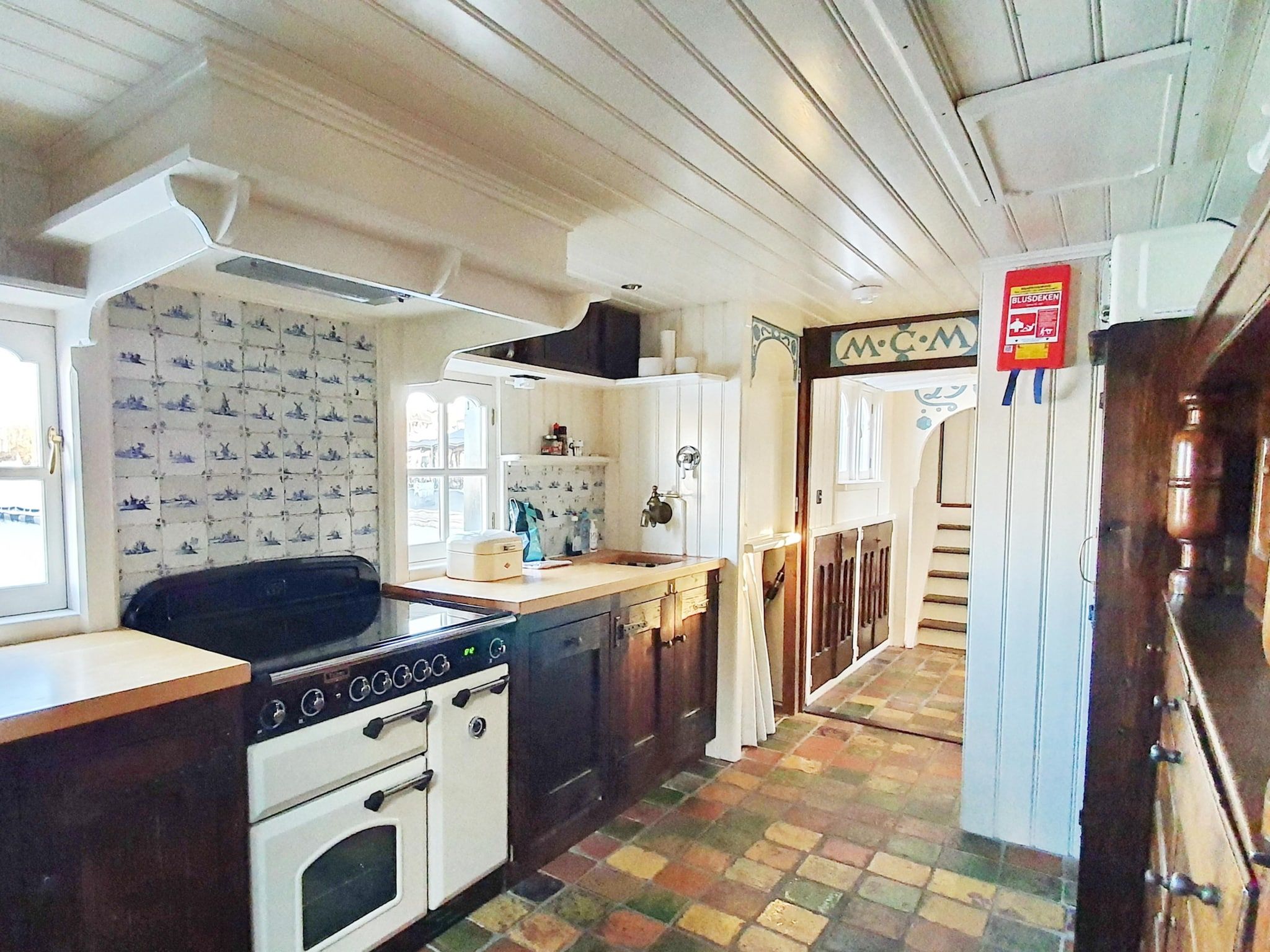 De keuken van De Zwerver Naarden in Naarden