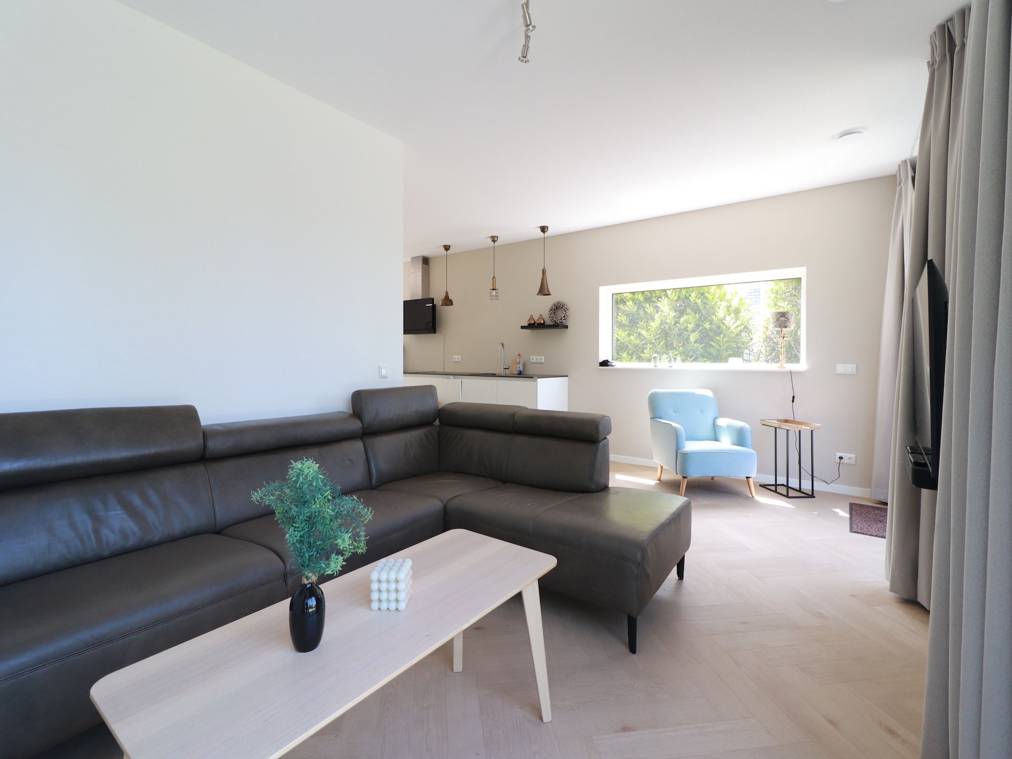 De woonkamer van Solo+ XL - 6 persons in Makkum