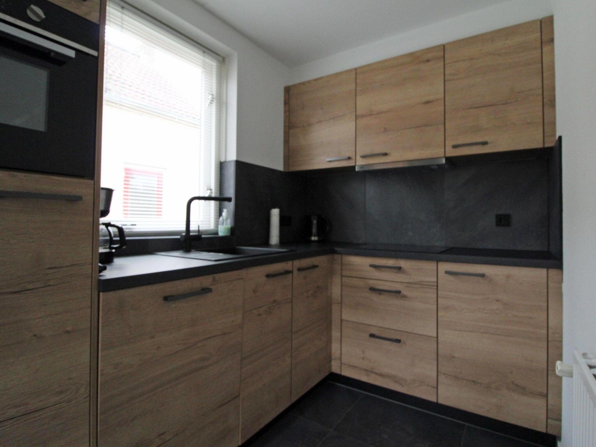 De keuken van 6 - Person Forest 28 Bungalow in Ewijk