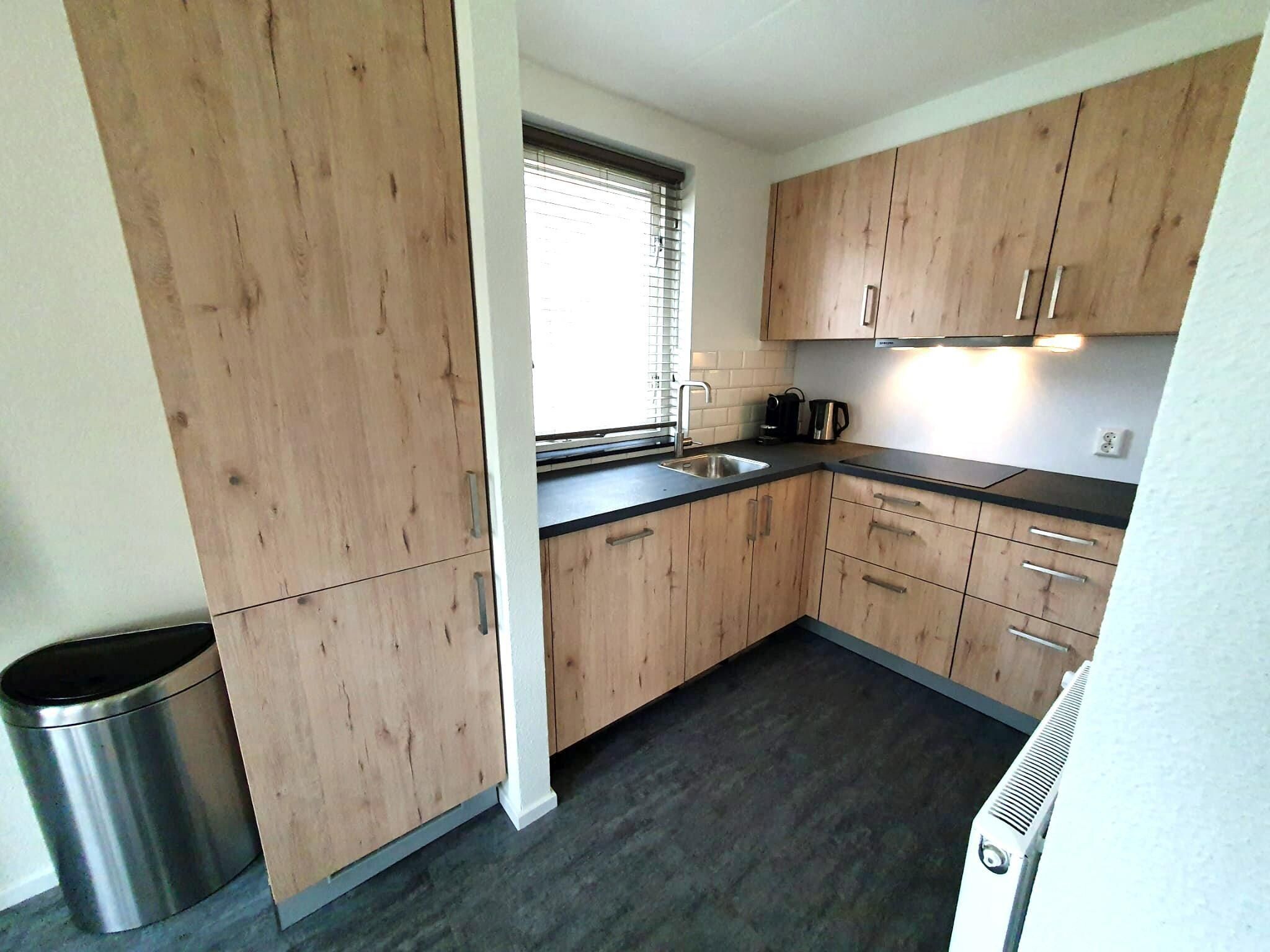 De keuken van 5 - Person Forest 10 Bungalow in Ewijk