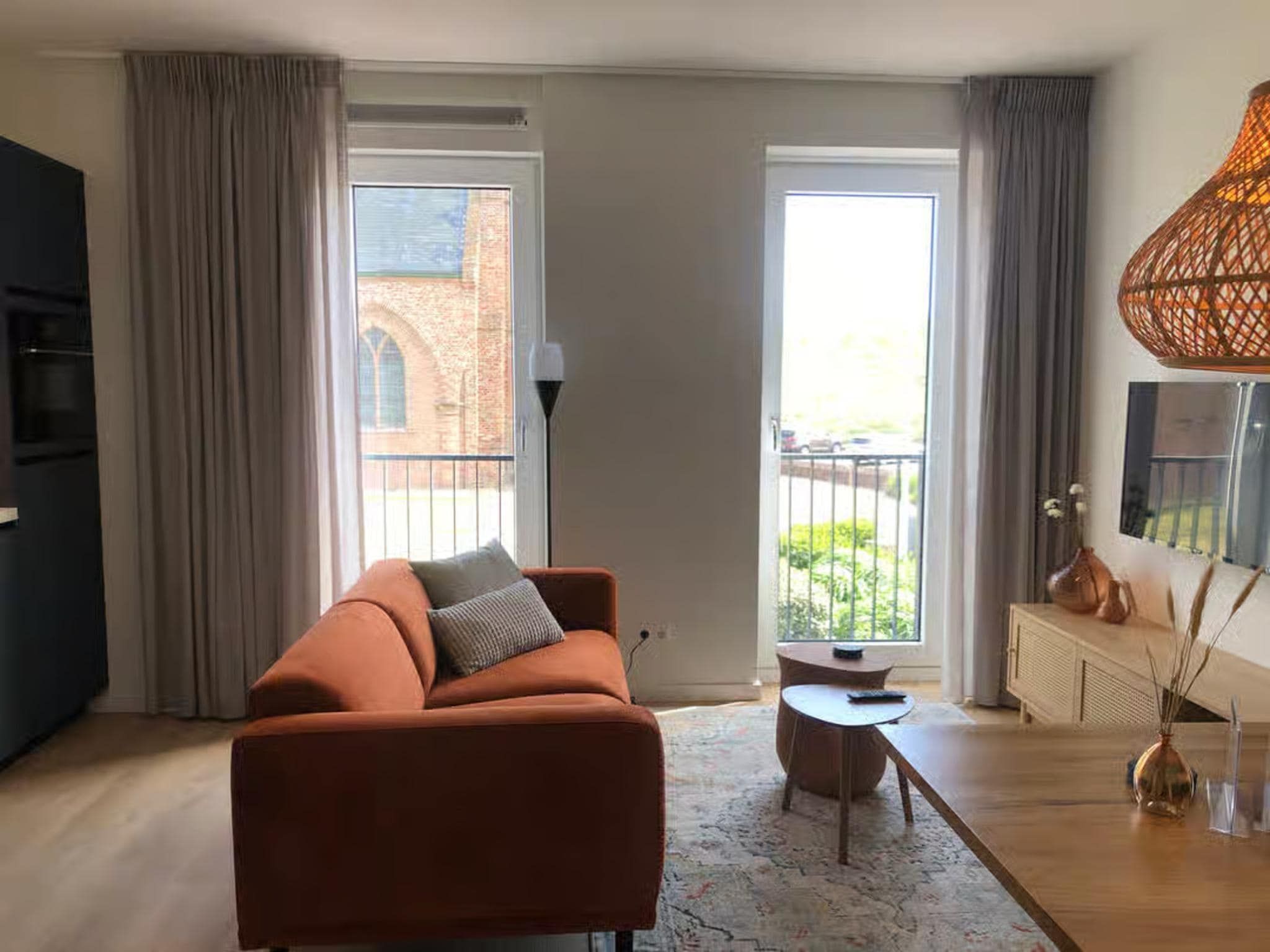 De woonkamer van Plein 40 Lodge 11 - New in Zoutelande