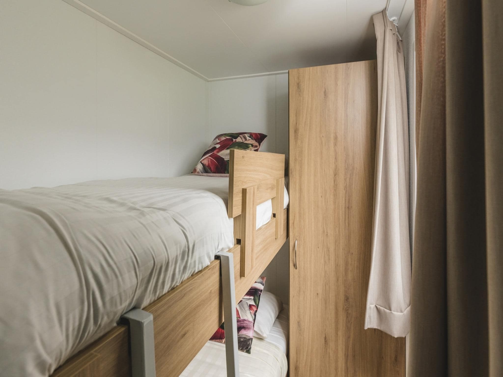 Een slaapkamer van Forest lodge | 6 people in Rijssen
