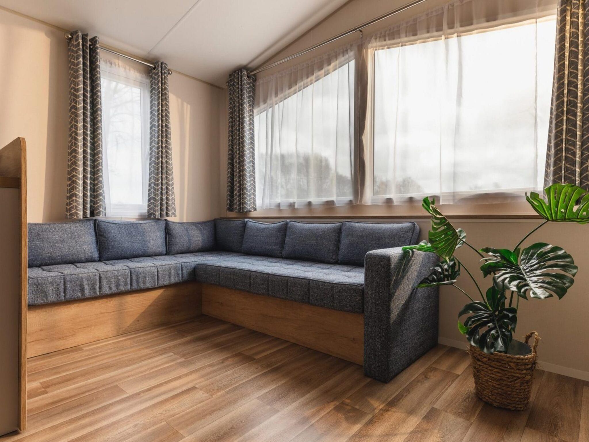 De woonkamer van Simple home 6 persons I Private in Zuna